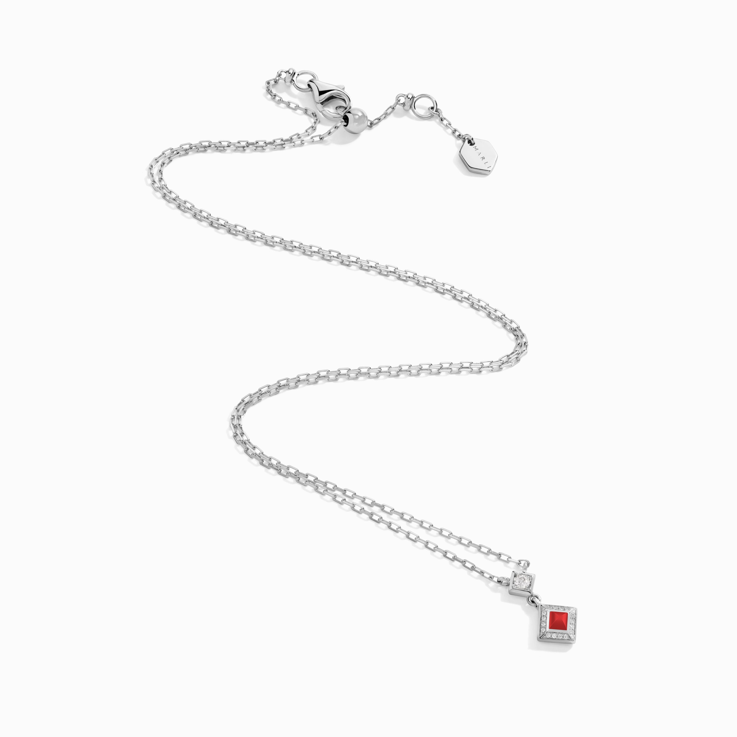 Cleo Lotus Pavé Pendant Necklace — фото 57