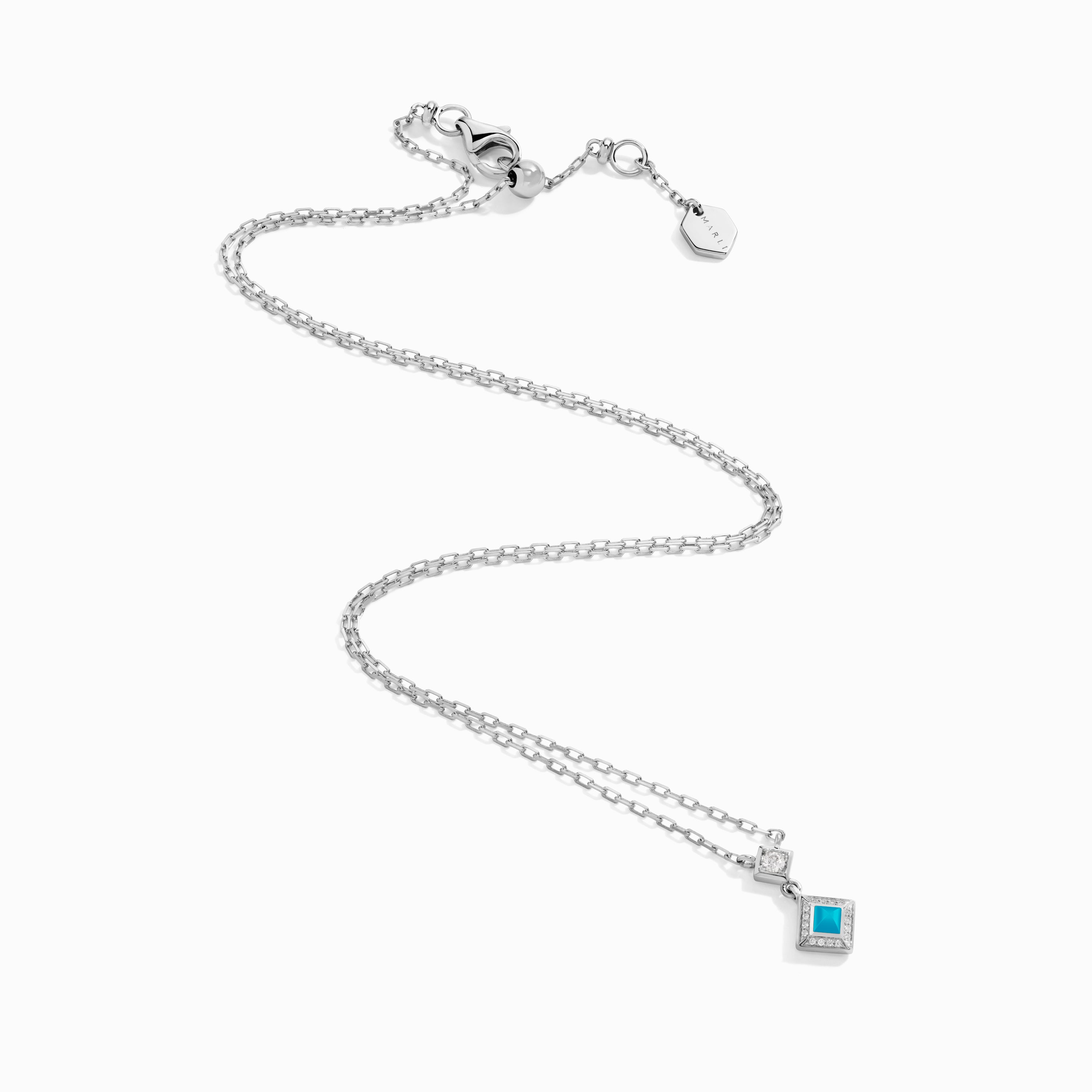 Cleo Lotus Pavé Pendant Necklace — фото 45
