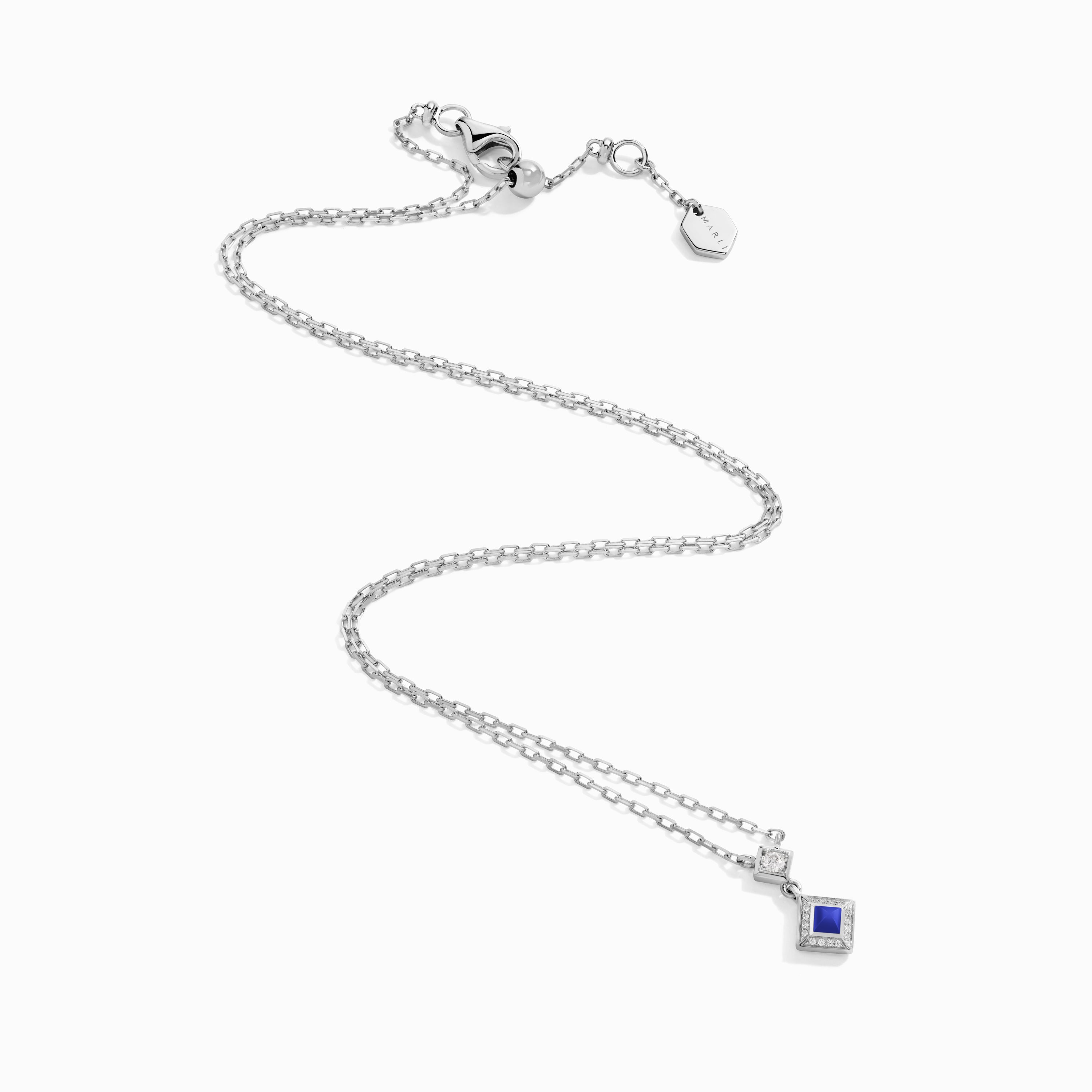 Cleo Lotus Pavé Pendant Necklace — фото 44