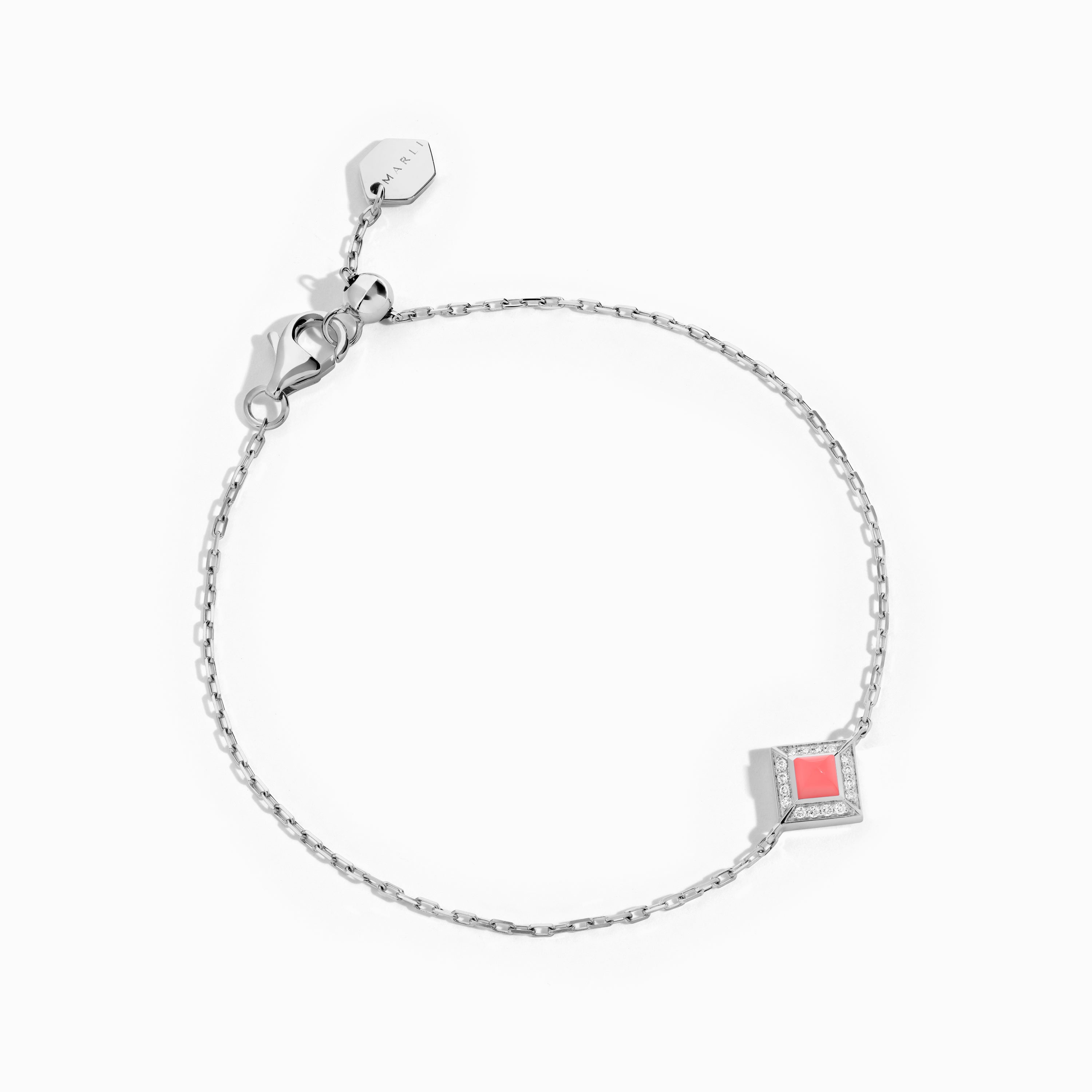 Cleo Lotus Pavé Chain Bracelet — фото 48