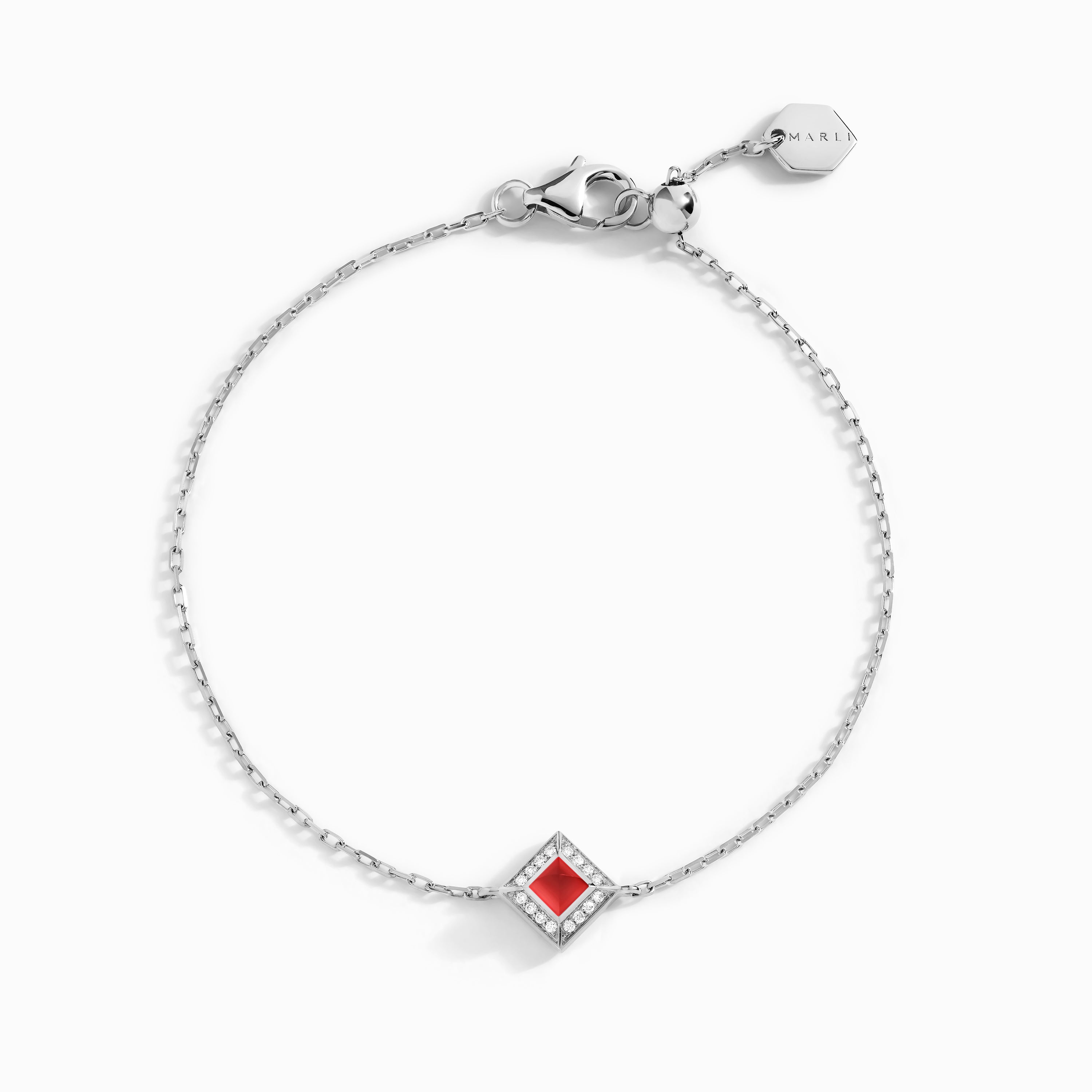 Cleo Lotus Pavé Chain Bracelet — фото 45