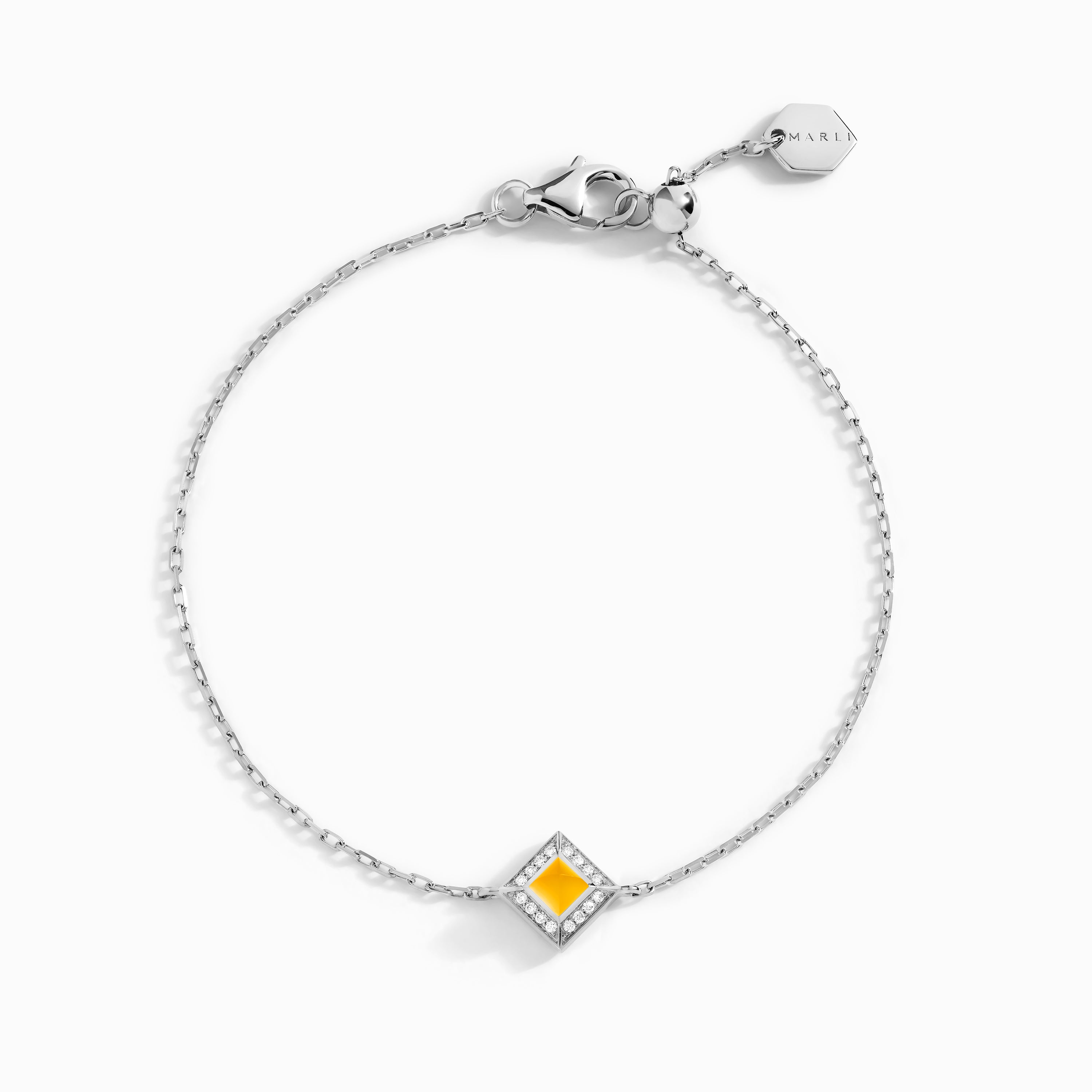 Cleo Lotus Pavé Chain Bracelet — фото 53