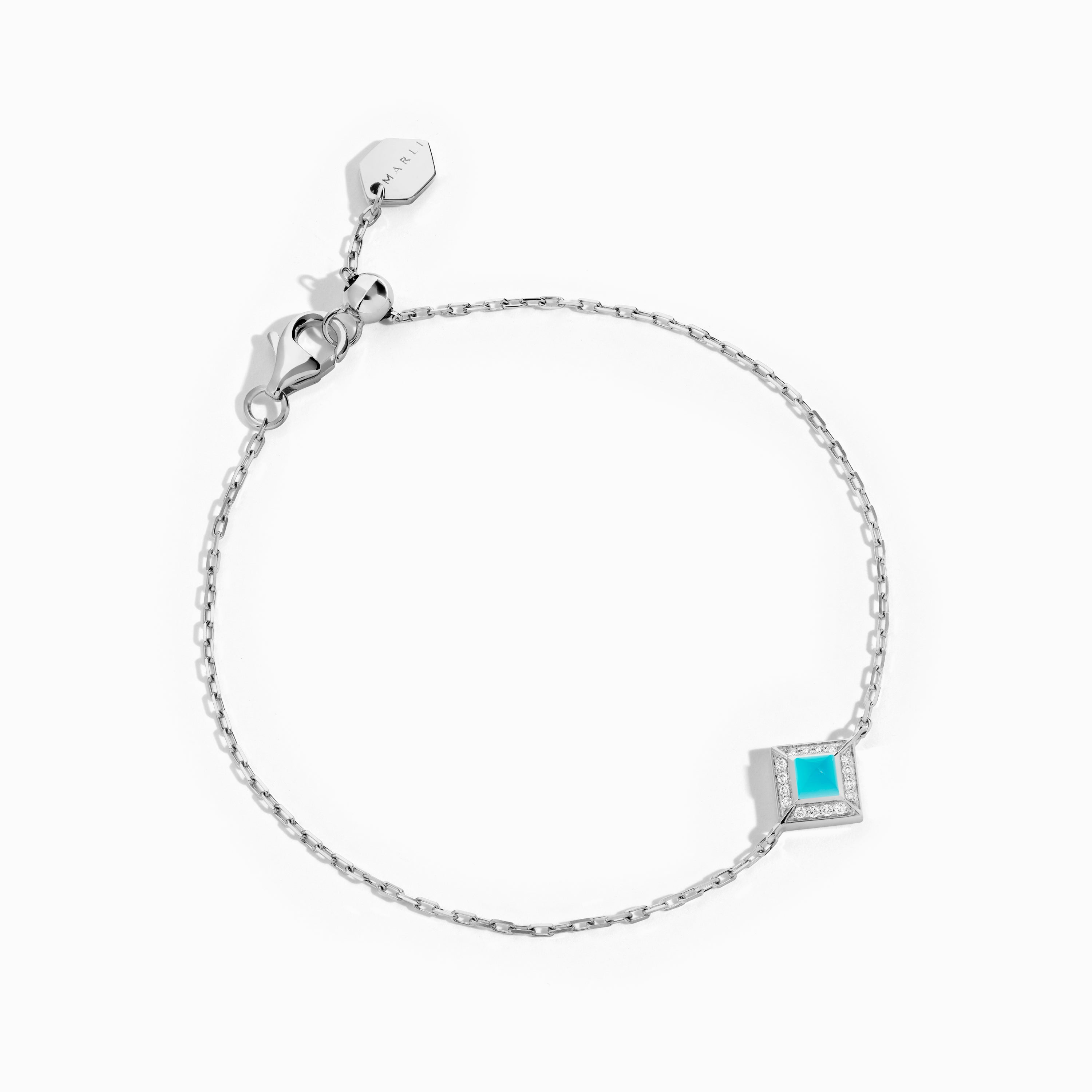 Cleo Lotus Pavé Chain Bracelet — фото 56