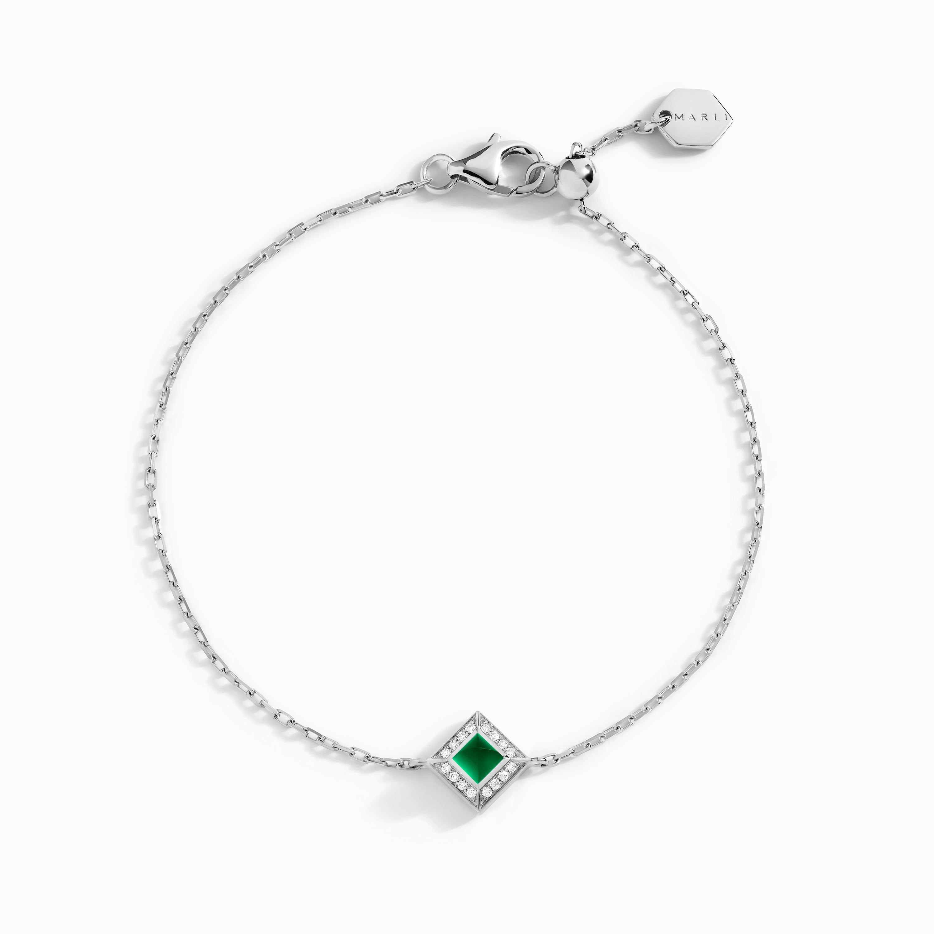 Cleo Lotus Pavé Chain Bracelet — фото 54