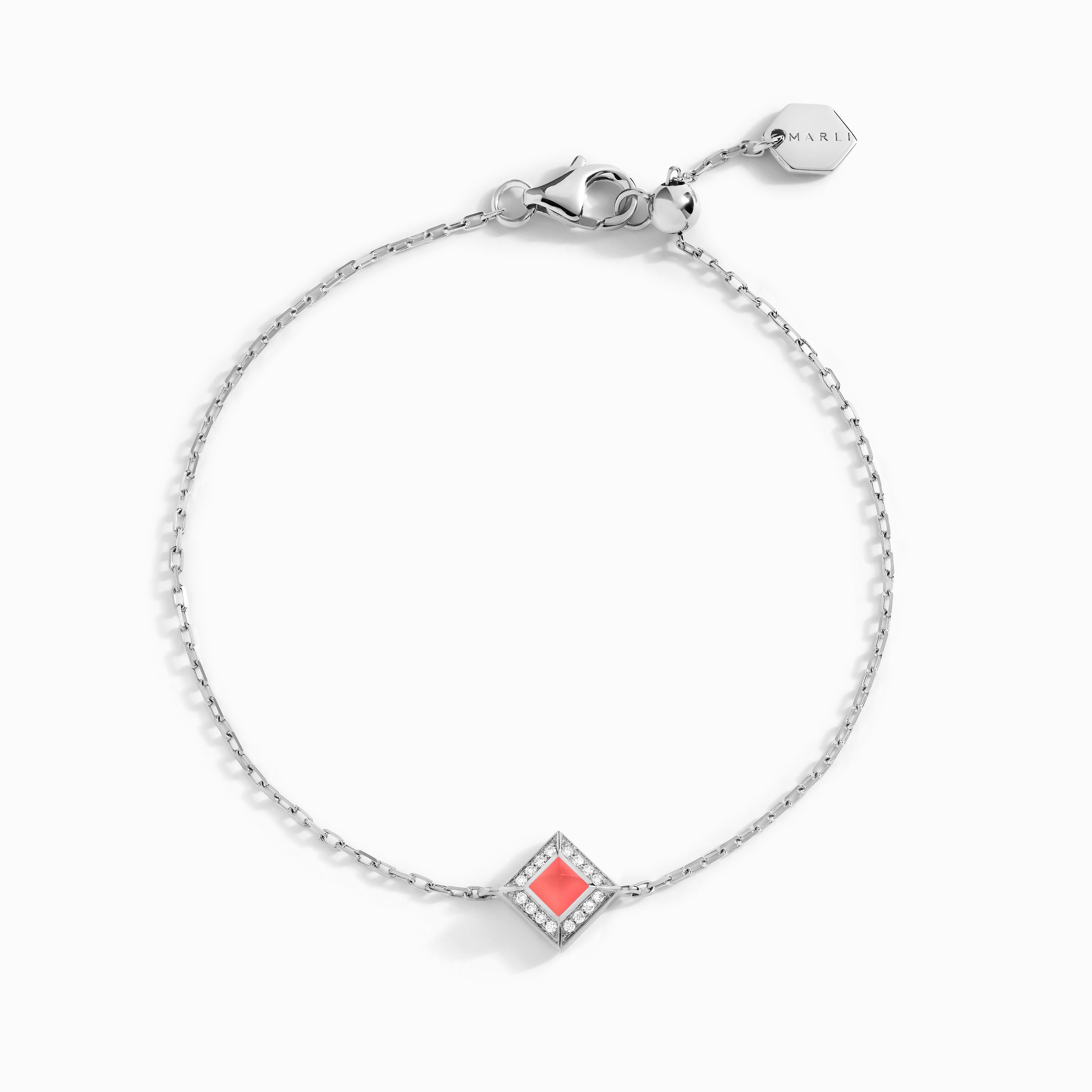 Cleo Lotus Pavé Chain Bracelet — фото 44