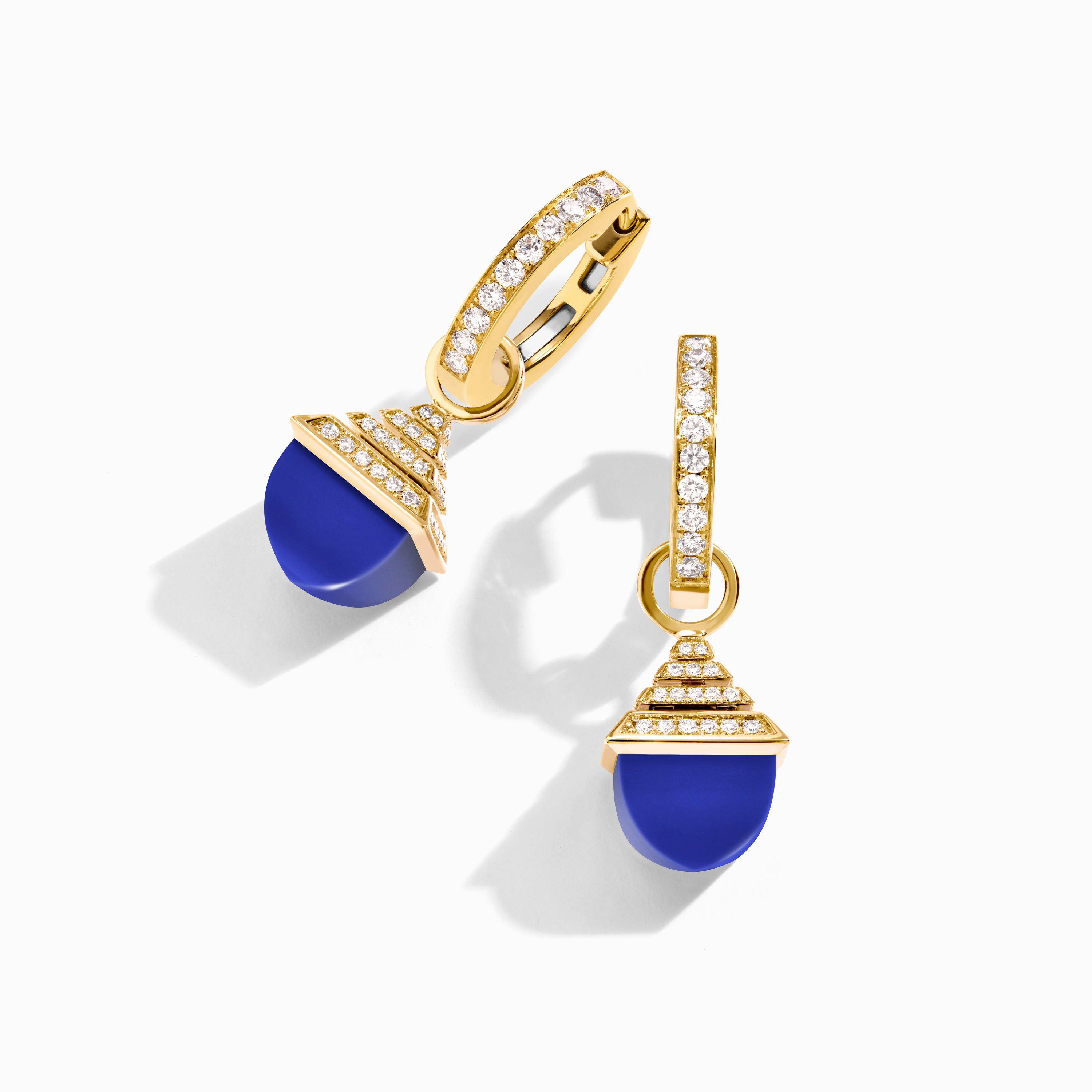 Cleo Rev Midi Diamond Drop Earrings — фото 11