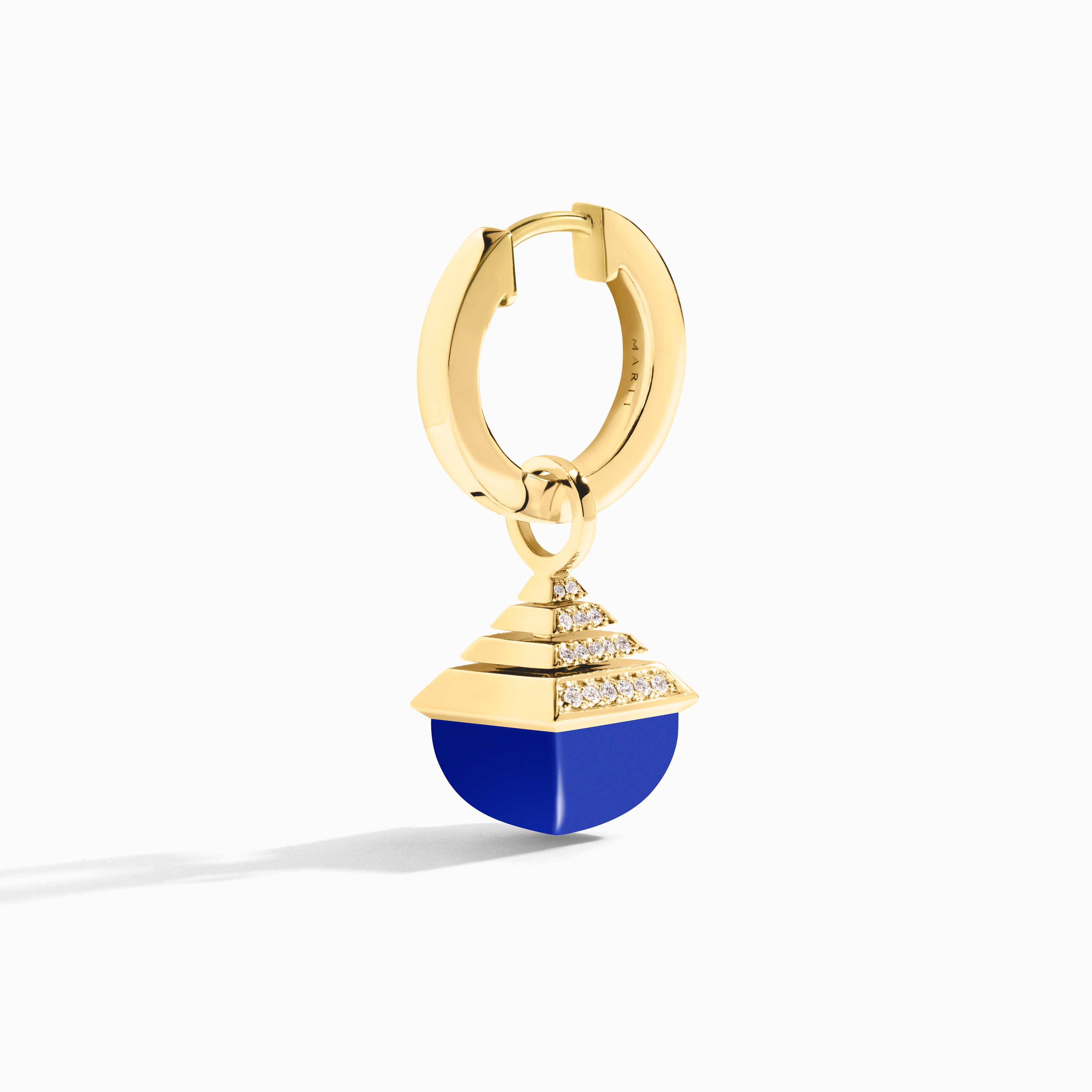 Cleo Rev Midi Diamond Drop Earrings — фото 13
