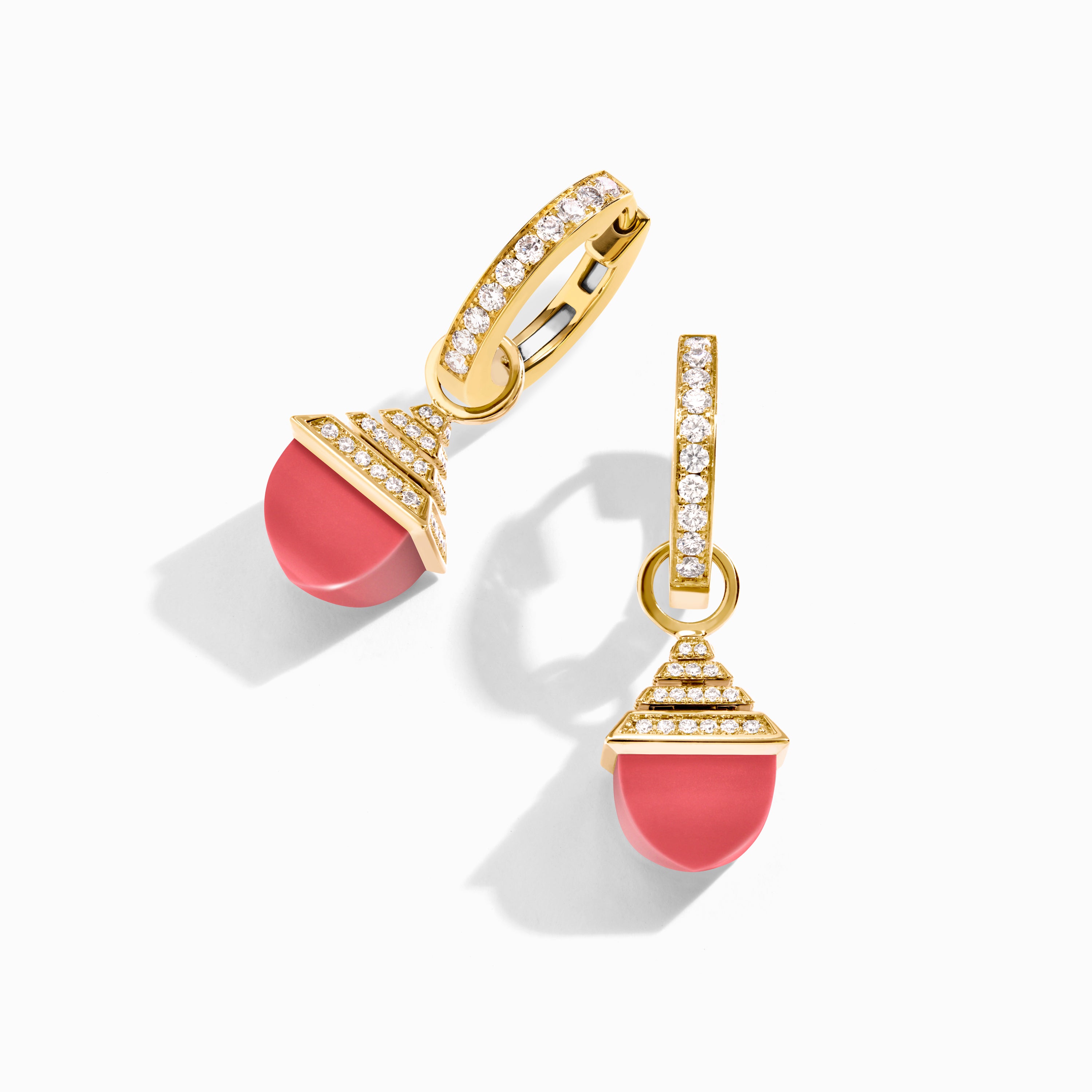 Cleo Rev Midi Diamond Drop Earrings — фото 17