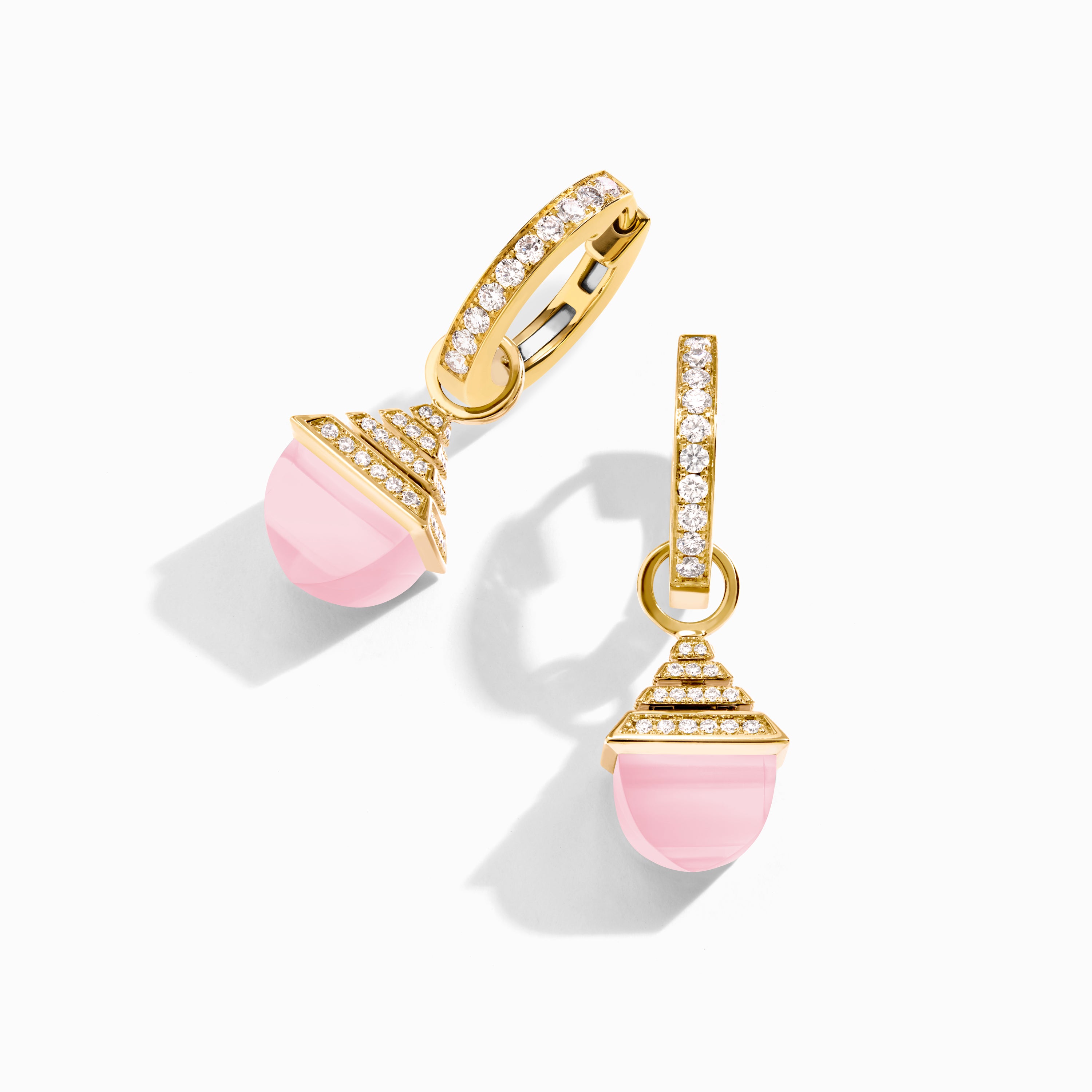 Cleo Rev Midi Diamond Drop Earrings — фото 20