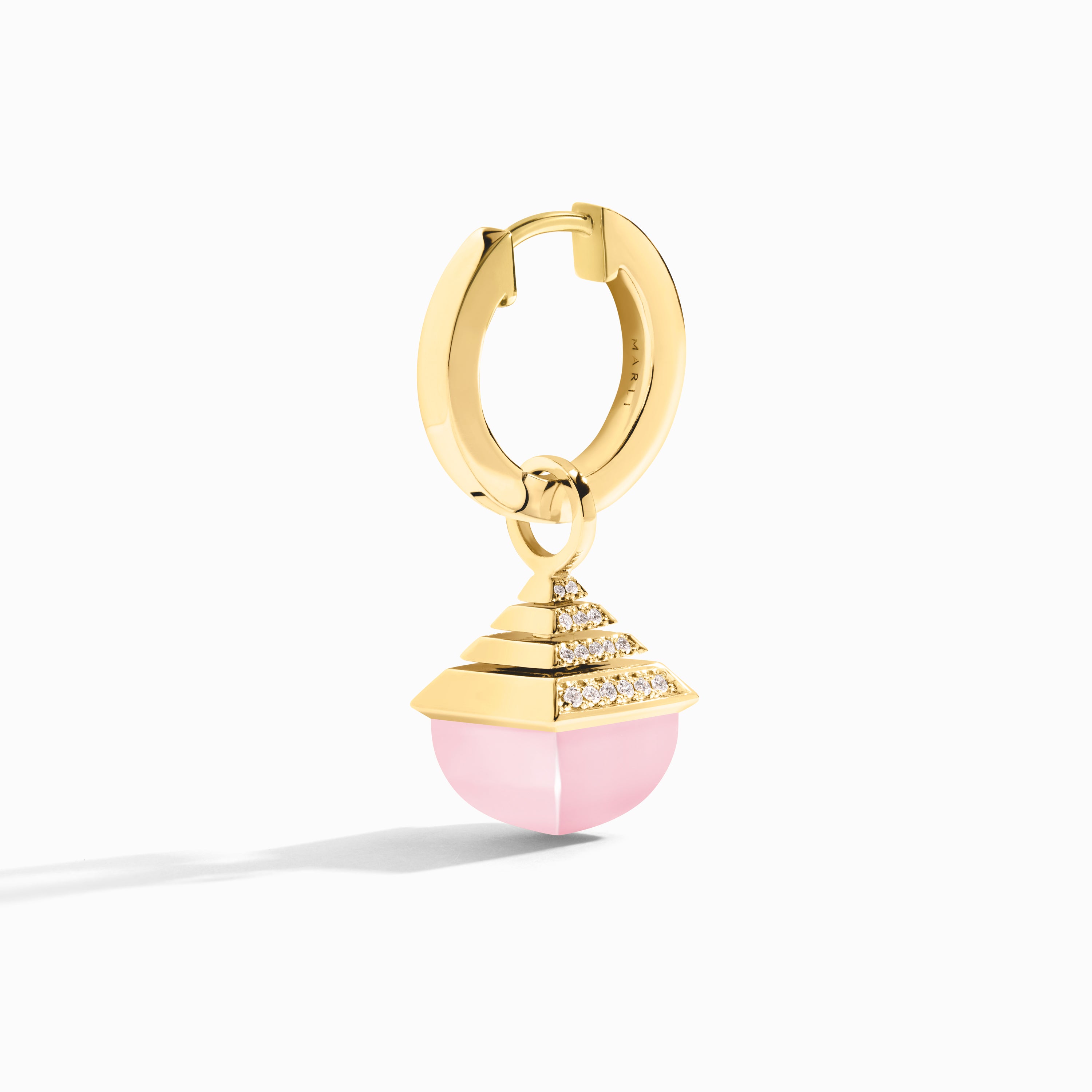 Cleo Rev Midi Diamond Drop Earrings — фото 22