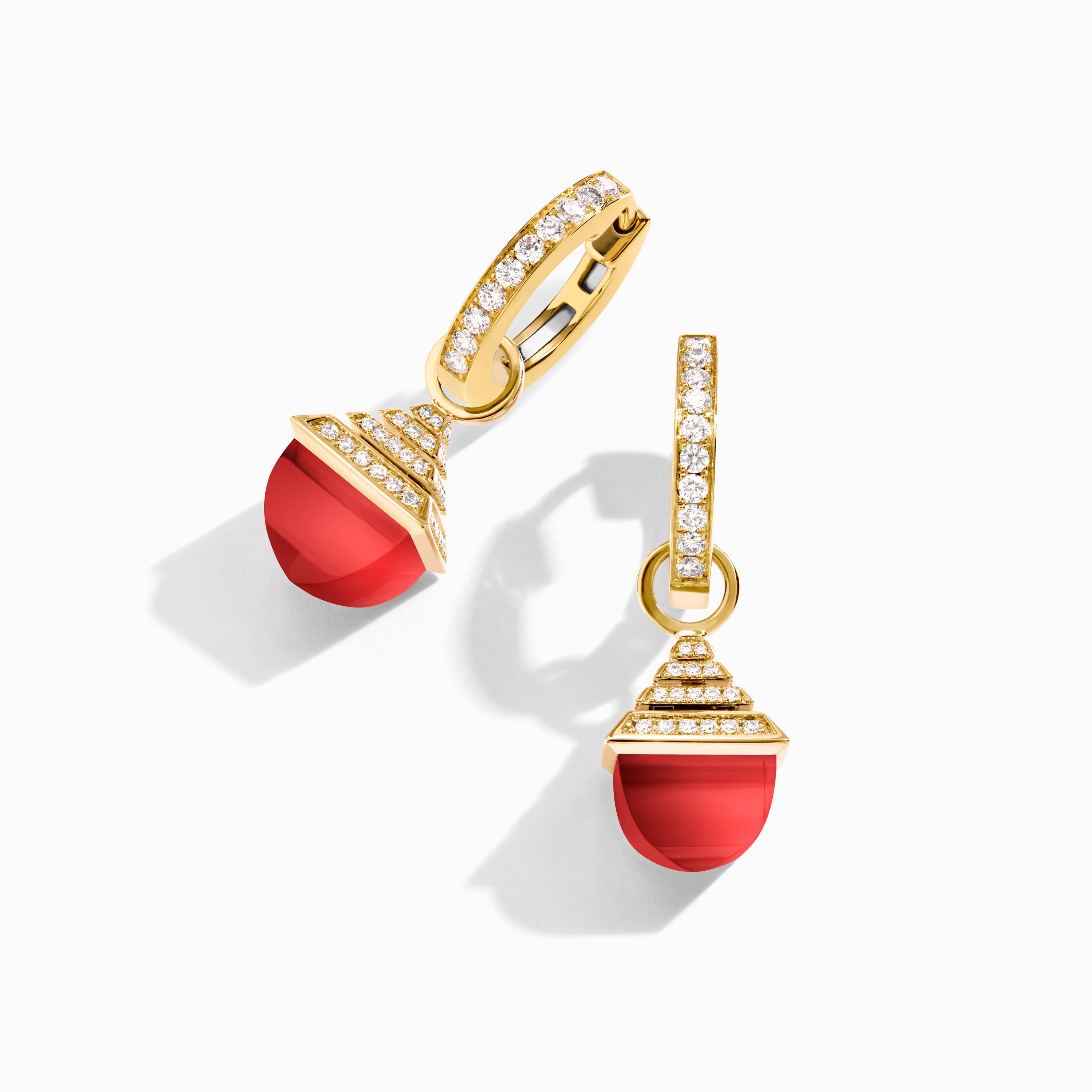 Cleo Rev Midi Diamond Drop Earrings — фото 23