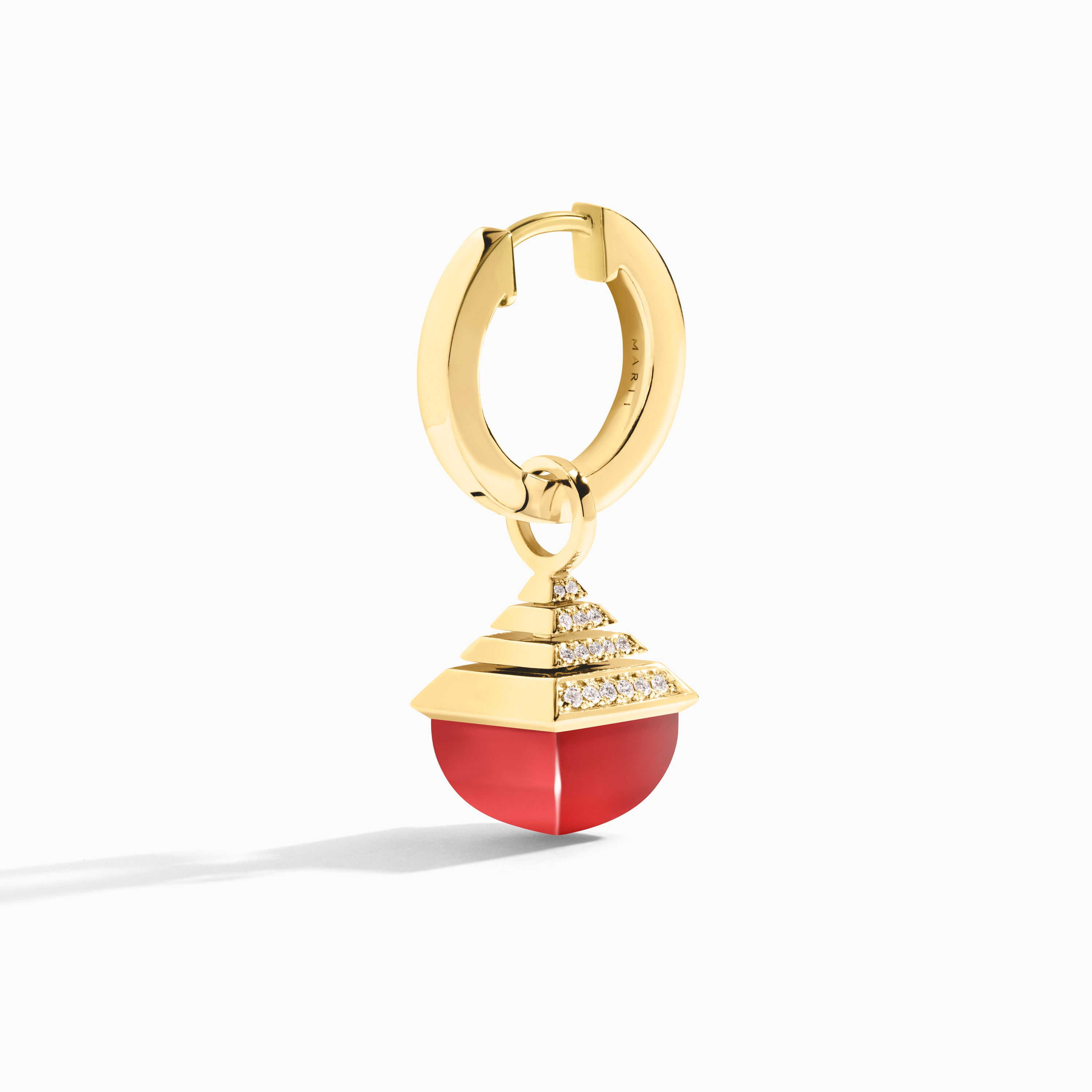 Cleo Rev Midi Diamond Drop Earrings — фото 25