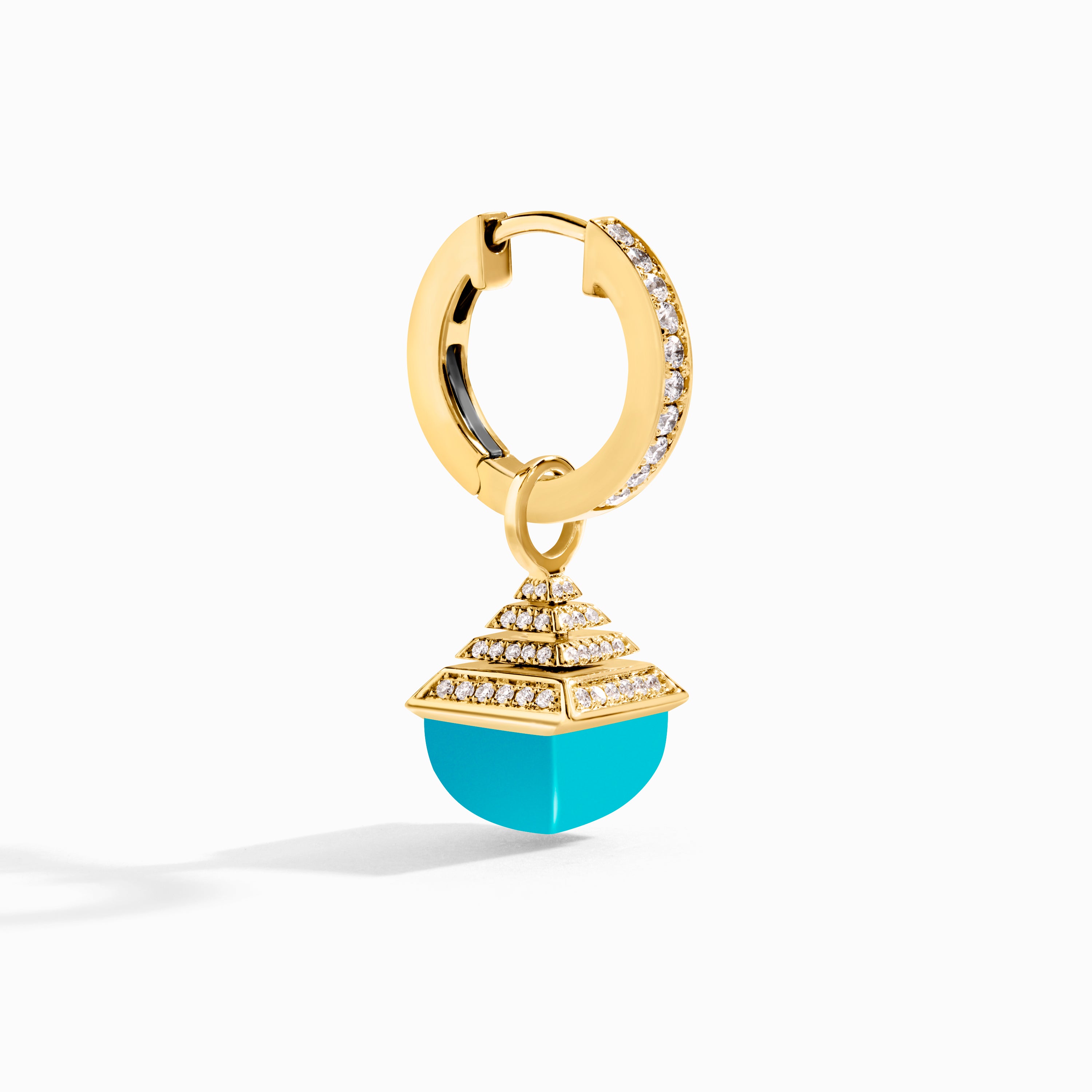 Cleo Rev Midi Diamond Drop Earrings — фото 30