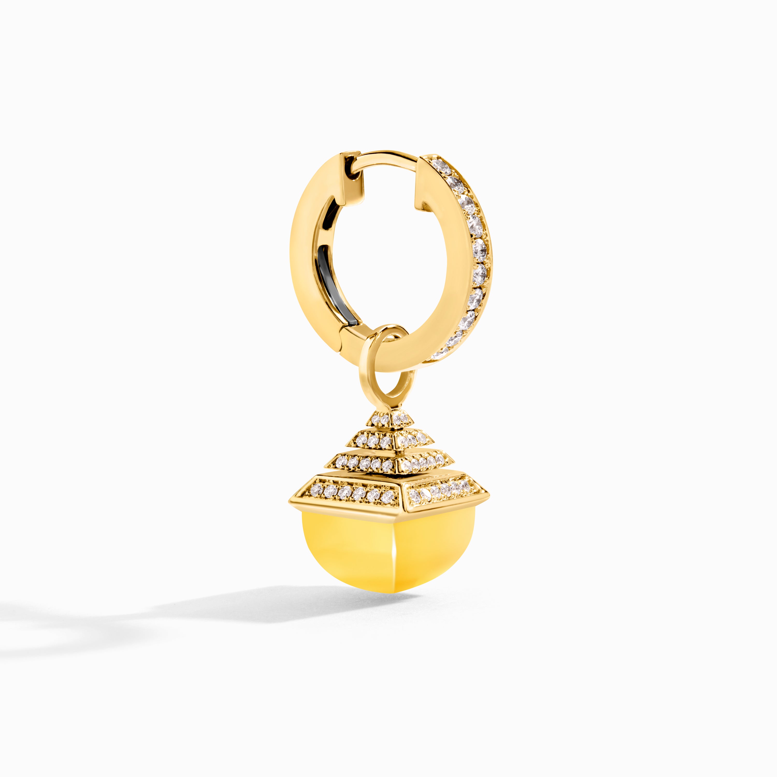 Cleo Rev Midi Diamond Drop Earrings — фото 37
