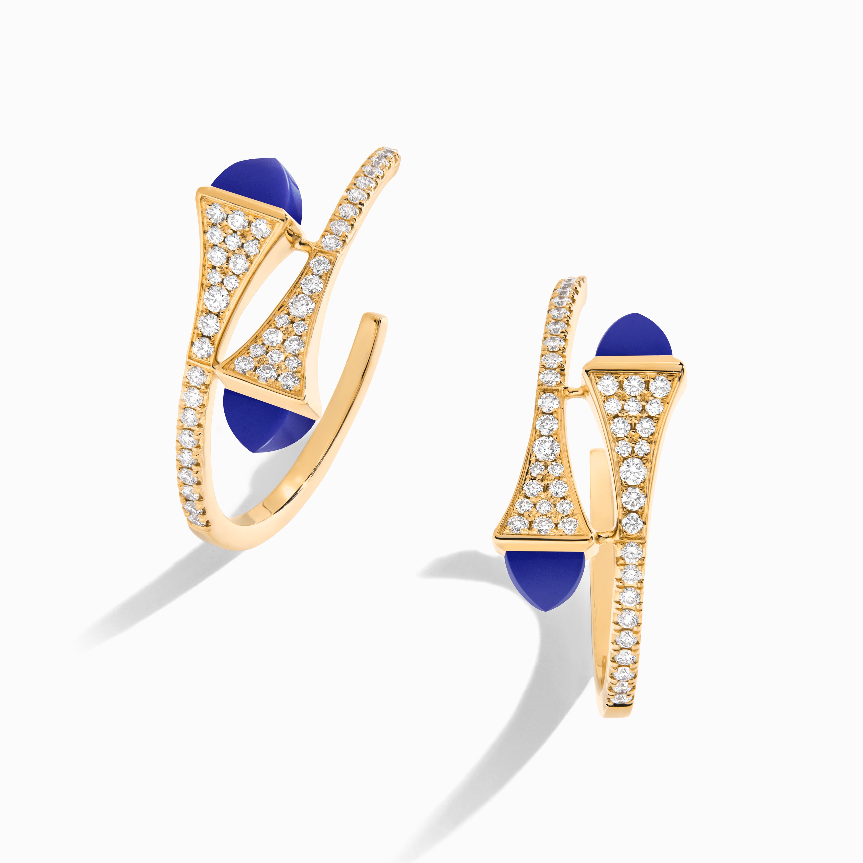 Cleo Diamond Small Hoop Earrings