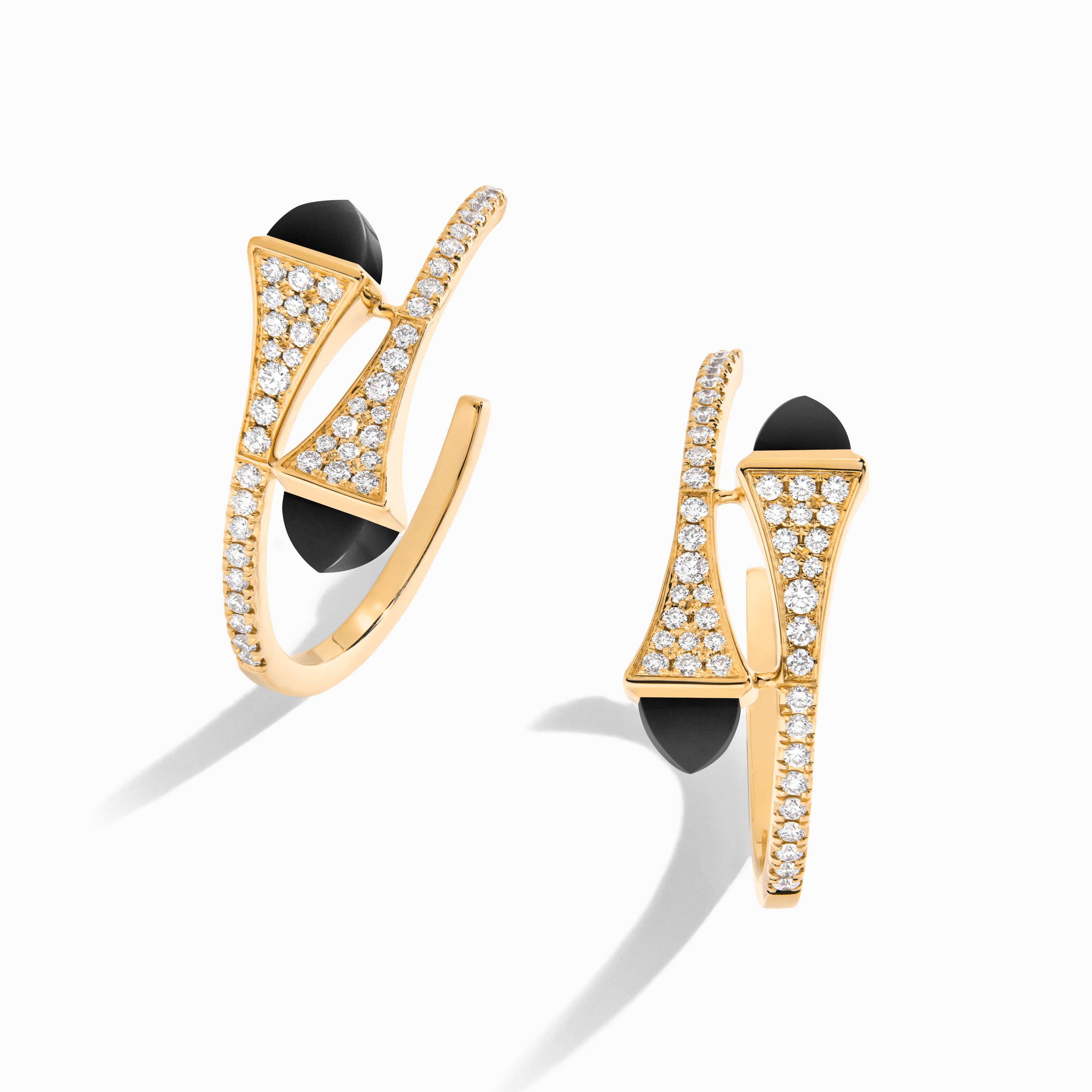 Cleo Diamond Small Hoop Earrings — фото 11