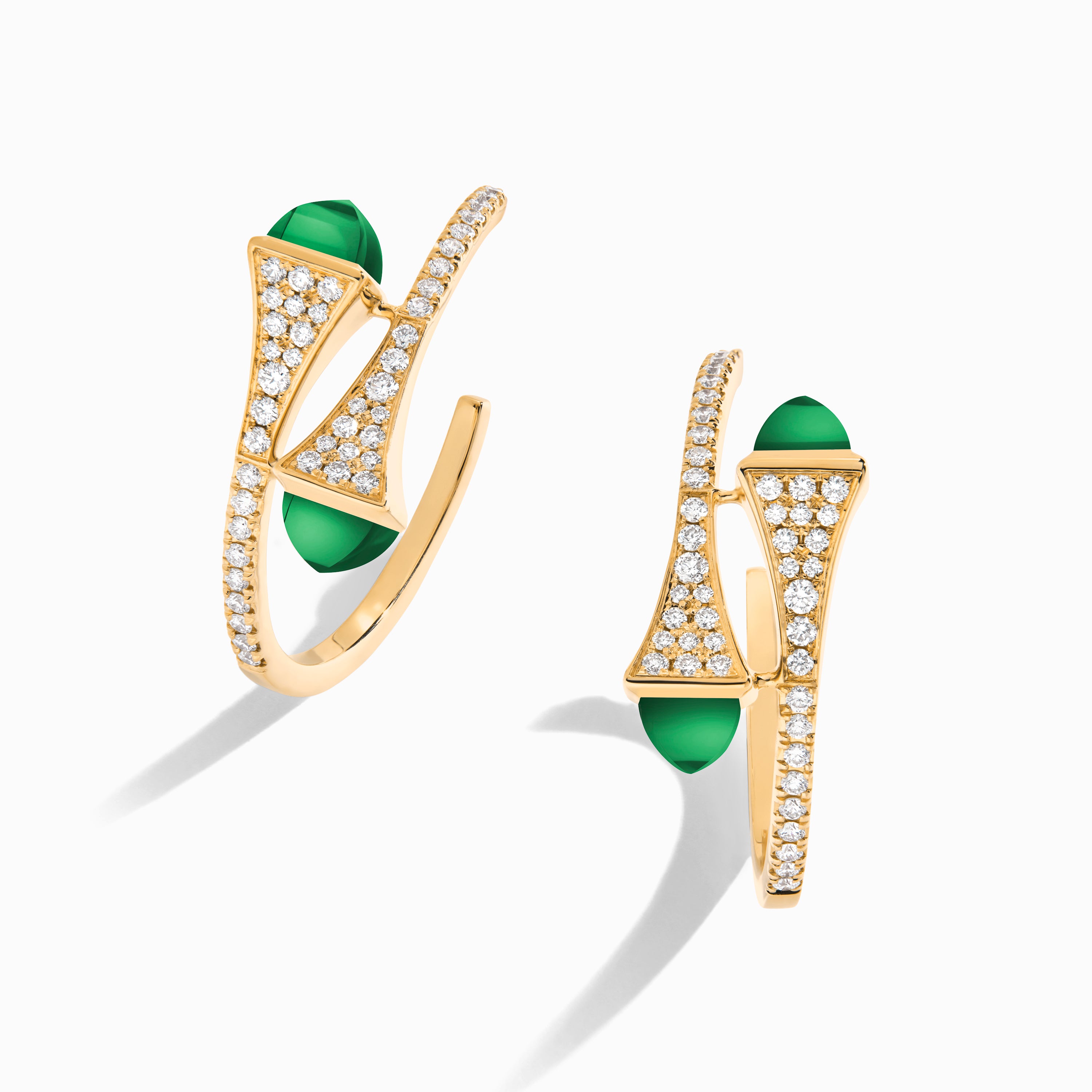 Cleo Diamond Small Hoop Earrings — фото 15