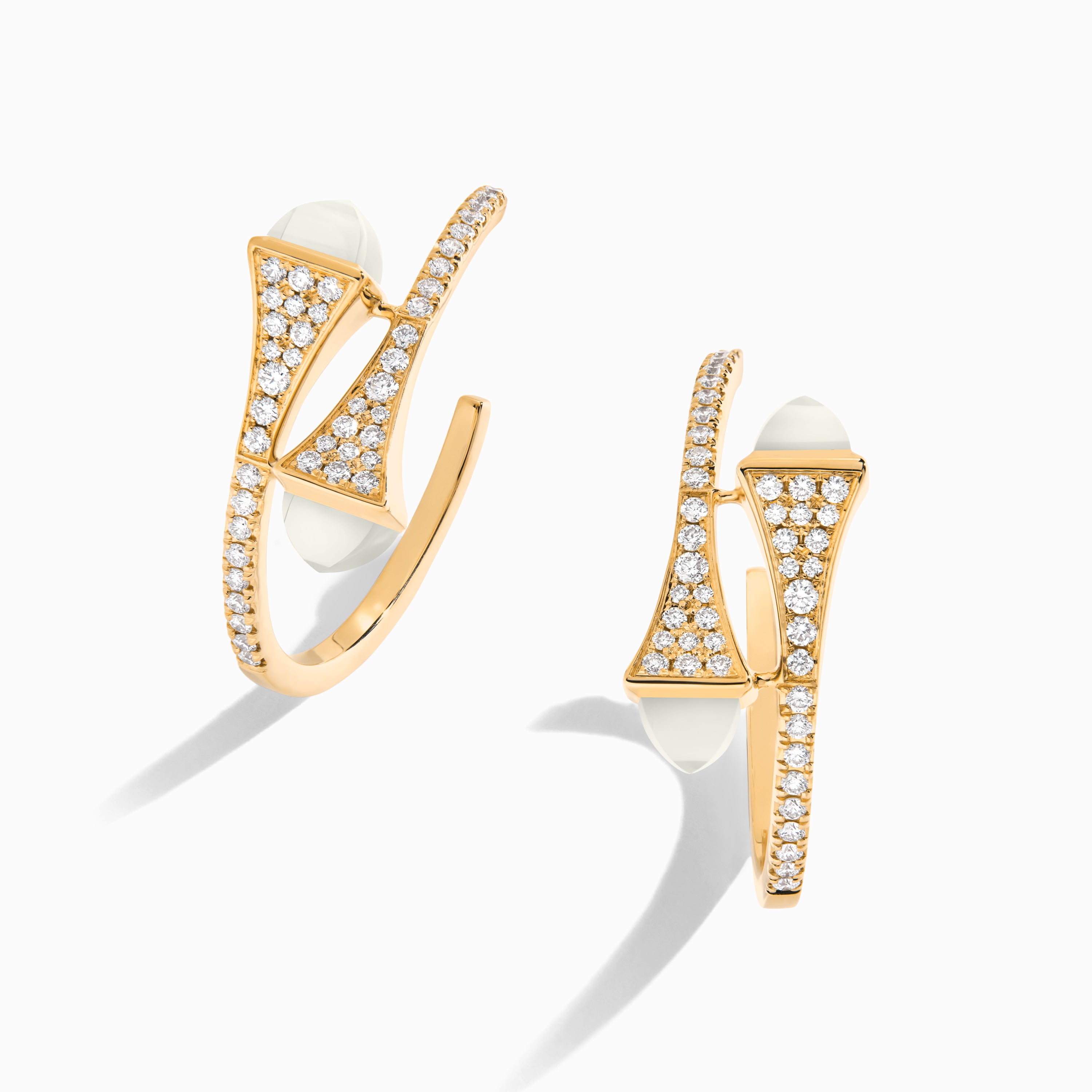 Cleo Diamond Small Hoop Earrings — фото 18