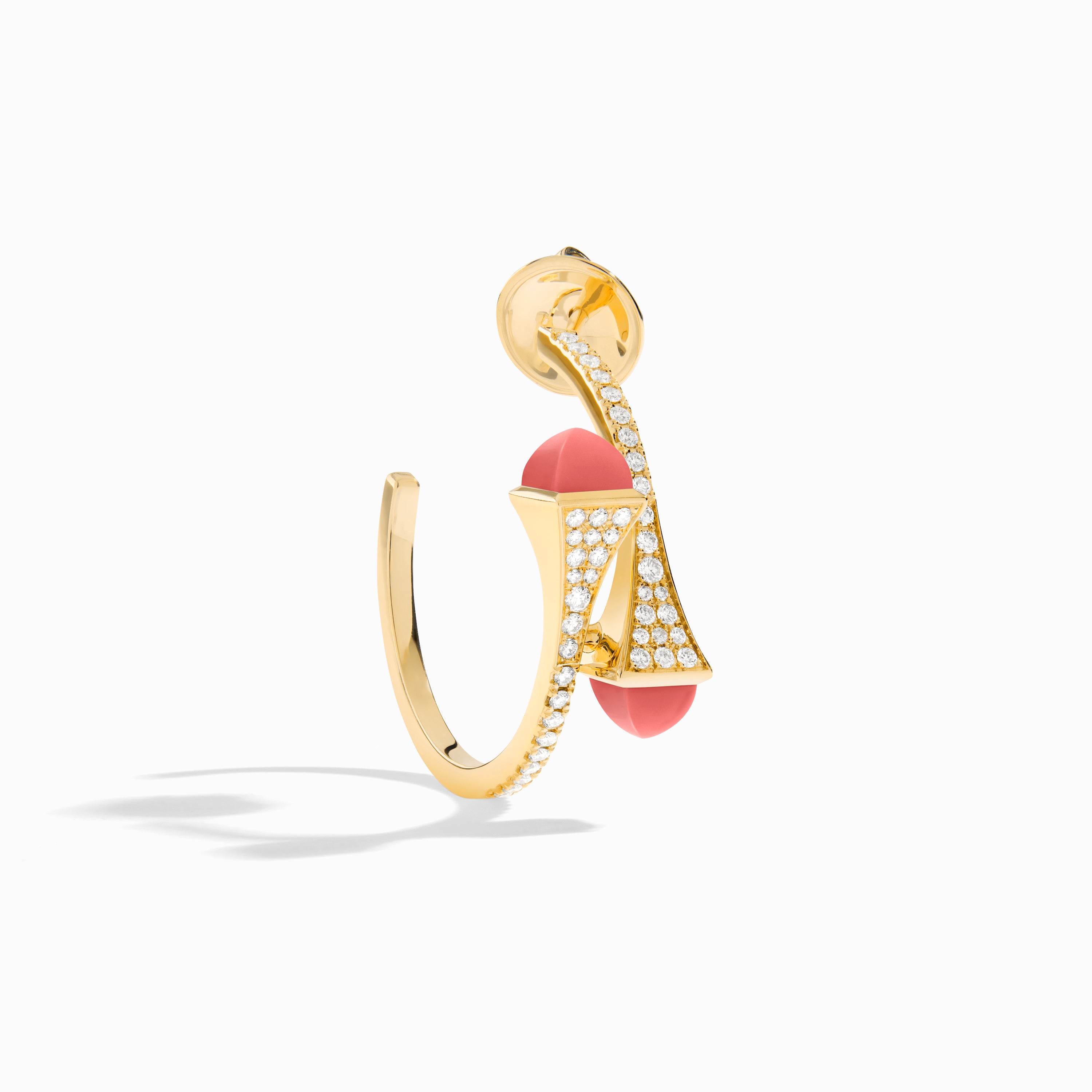 Cleo Diamond Small Hoop Earrings — фото 22