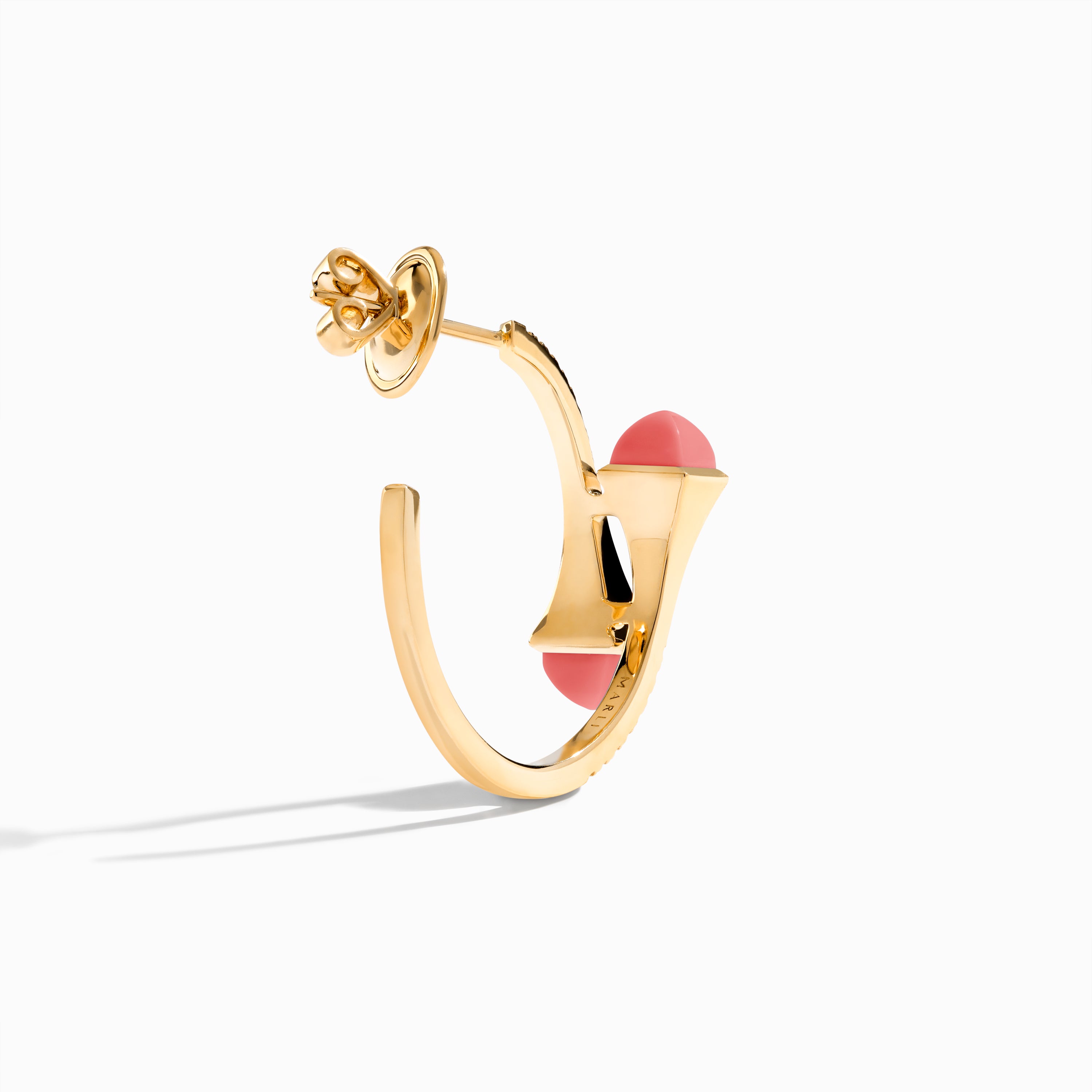 Cleo Diamond Small Hoop Earrings — фото 23