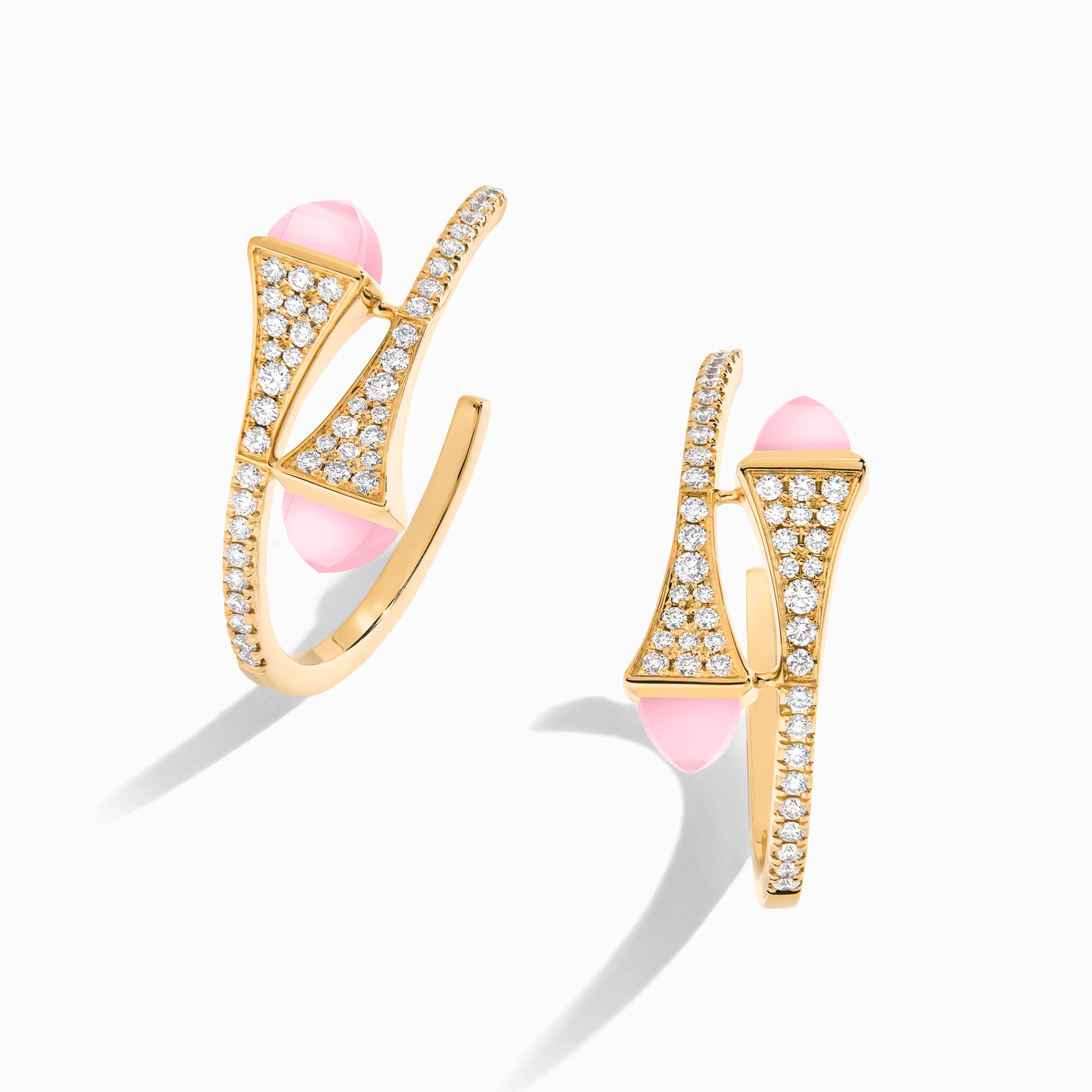 Cleo Diamond Small Hoop Earrings — фото 24