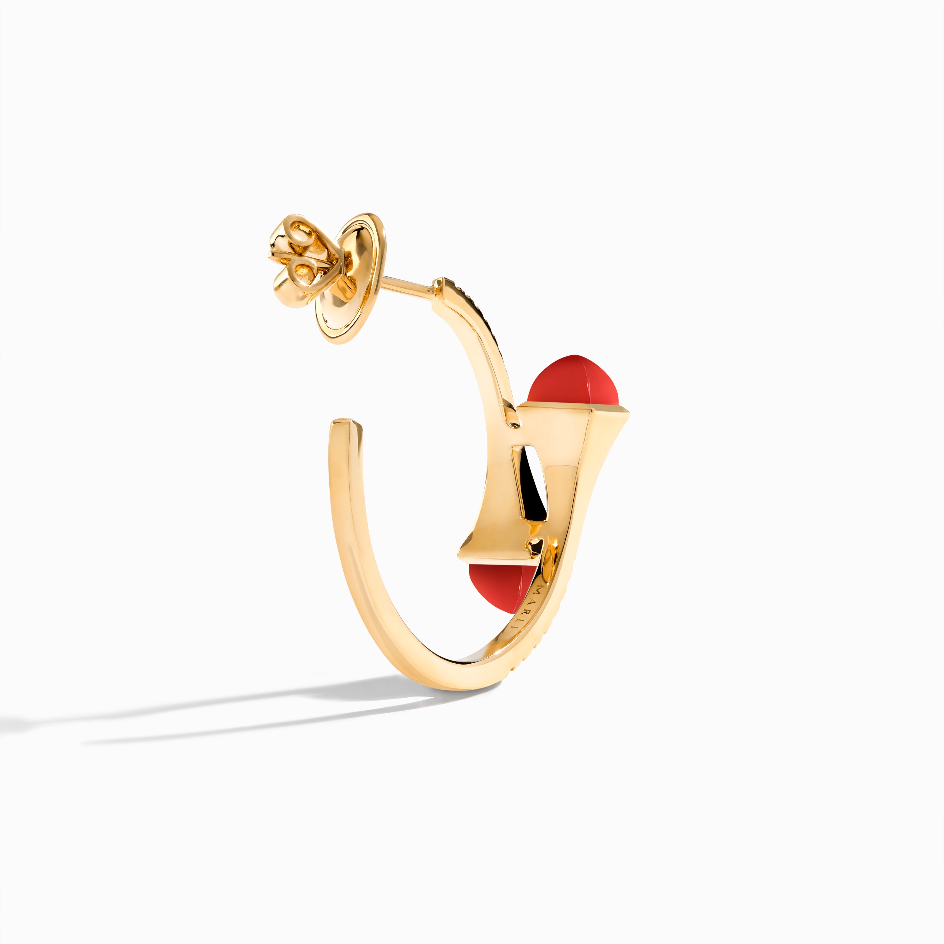 Cleo Diamond Small Hoop Earrings — фото 29