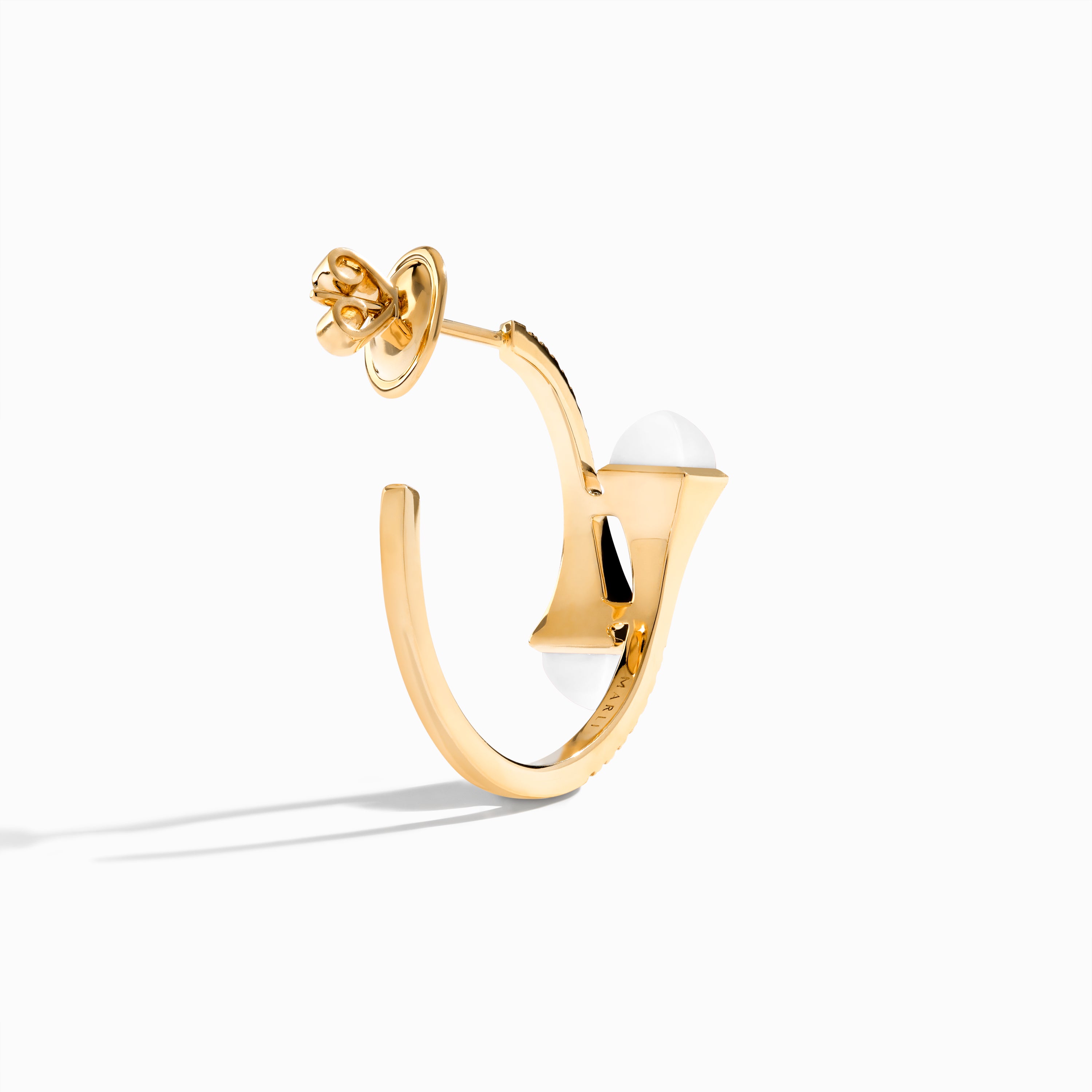 Cleo Diamond Small Hoop Earrings — фото 35