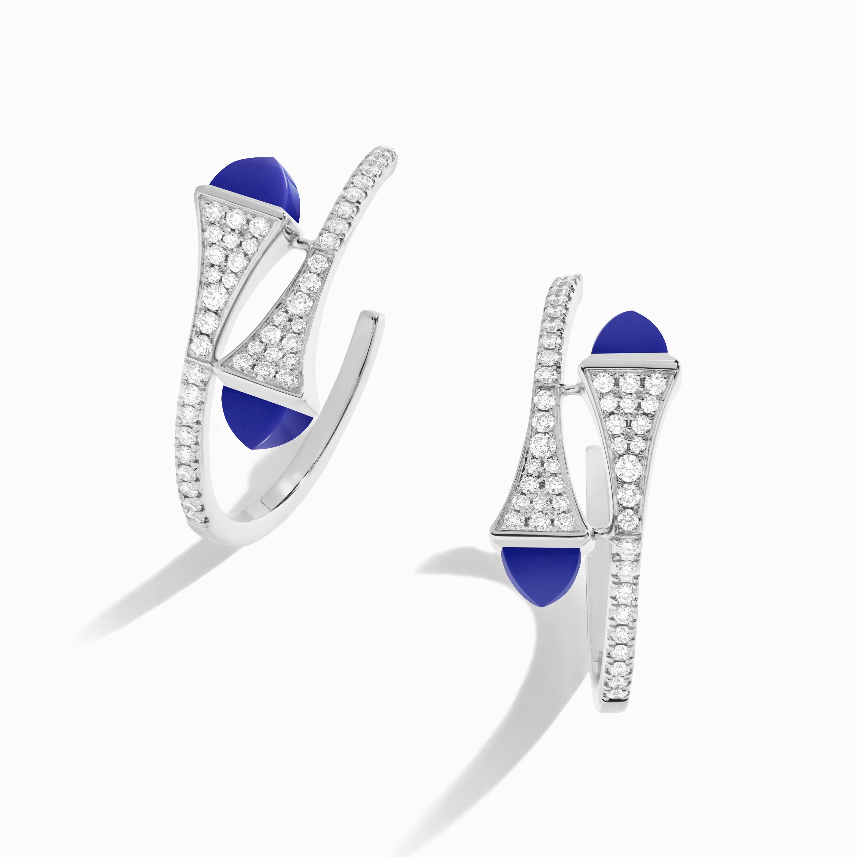 Cleo Diamond Small Hoop Earrings — фото 42