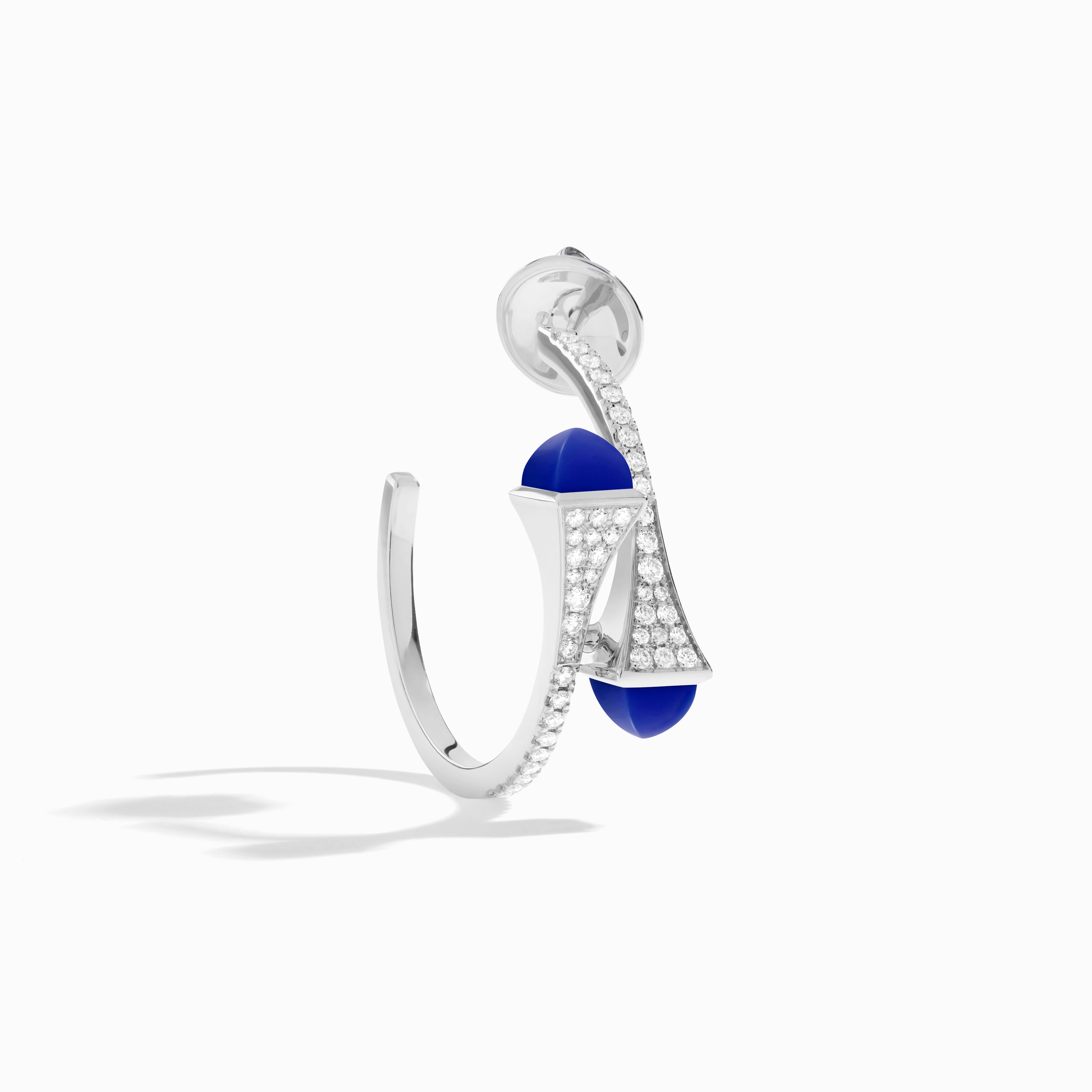 Cleo Diamond Small Hoop Earrings — фото 47