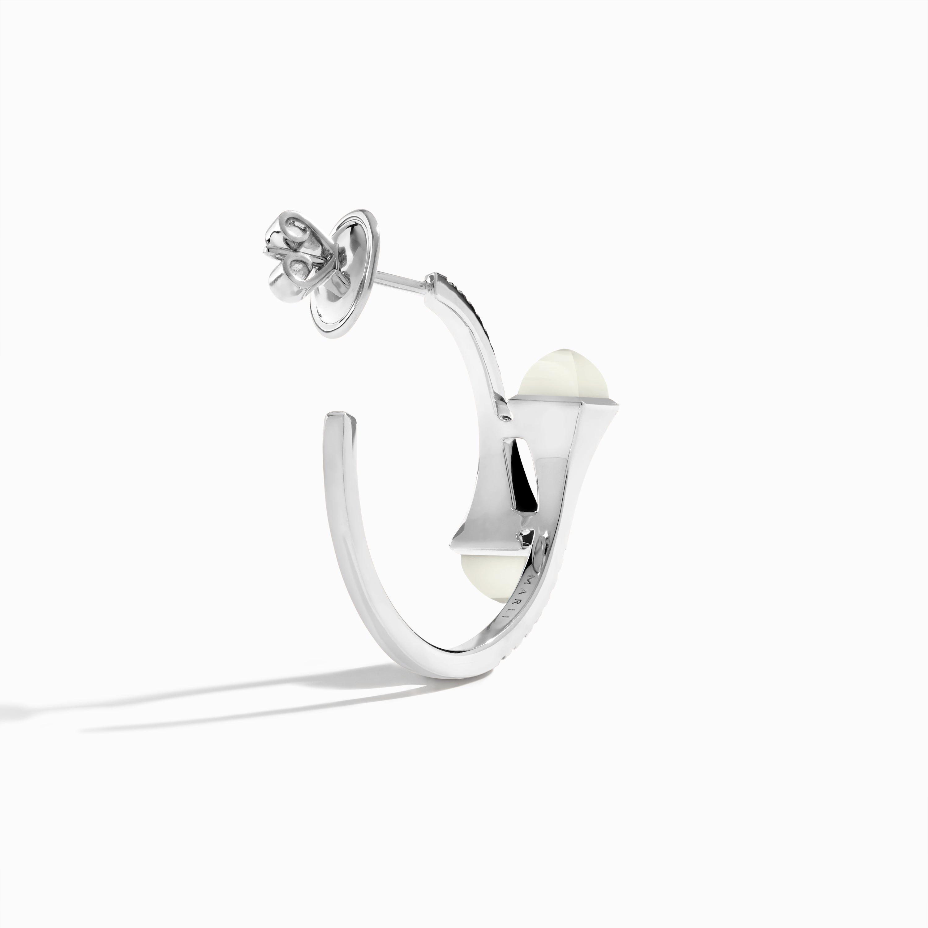 Cleo Diamond Small Hoop Earrings — фото 49