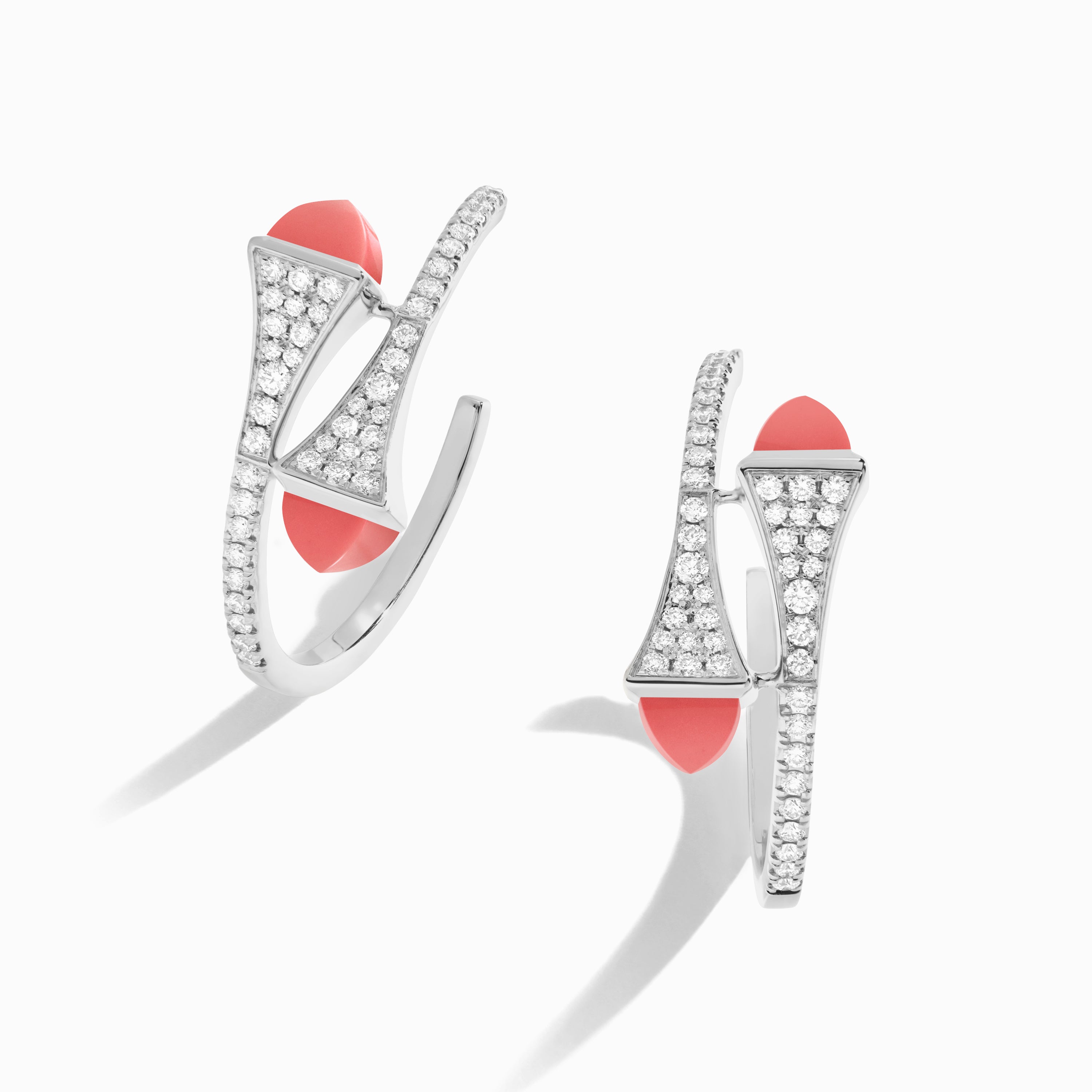Cleo Diamond Small Hoop Earrings — фото 97
