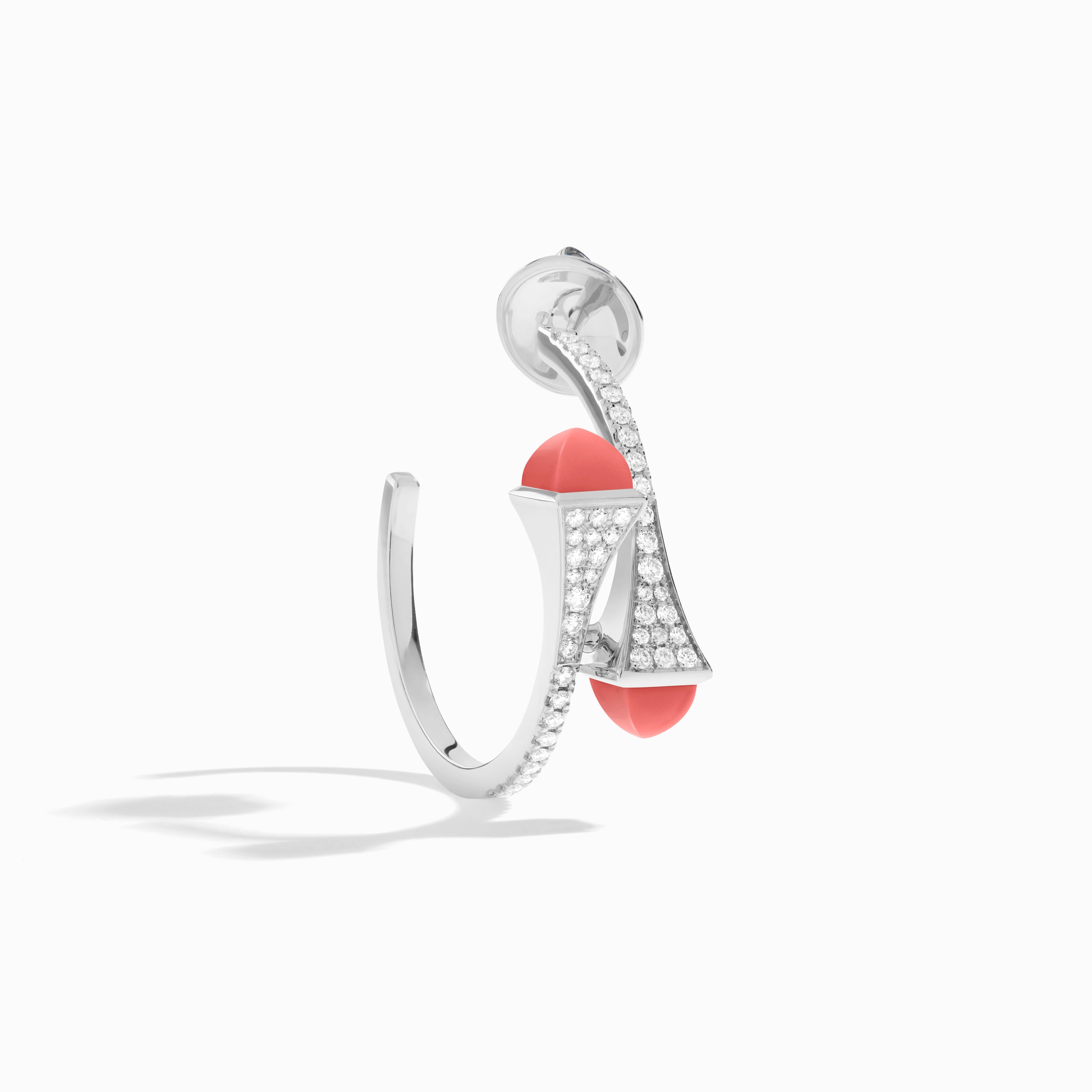 Cleo Diamond Small Hoop Earrings — фото 50