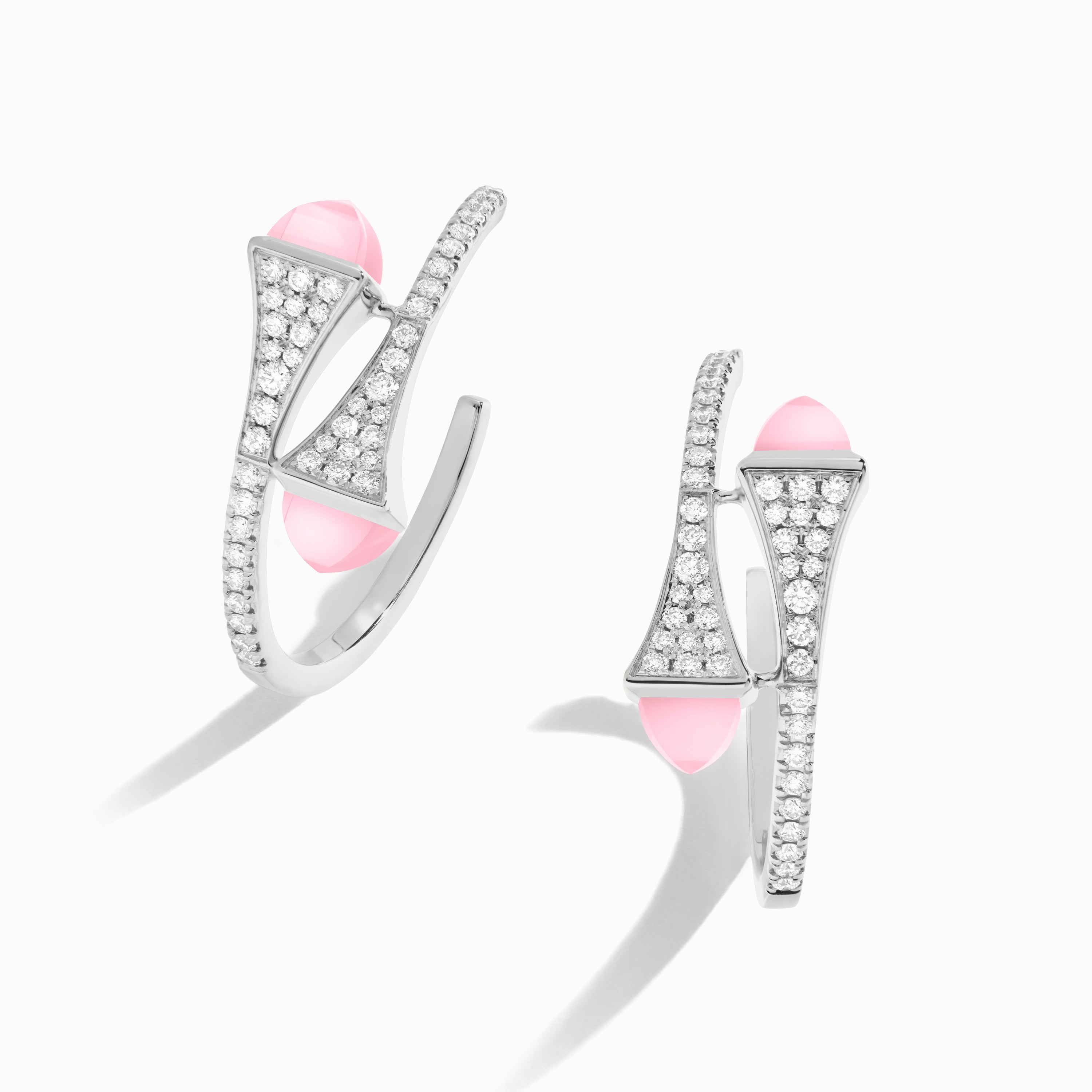 Cleo Diamond Small Hoop Earrings — фото 45
