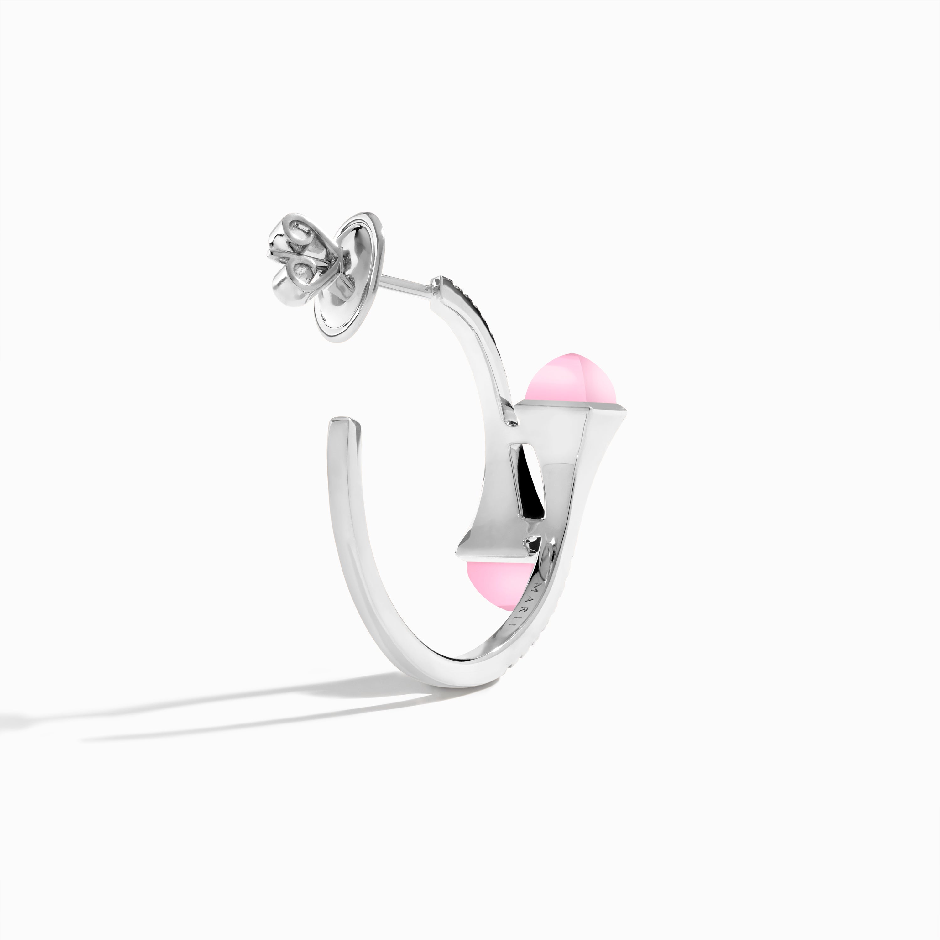 Cleo Diamond Small Hoop Earrings — фото 78