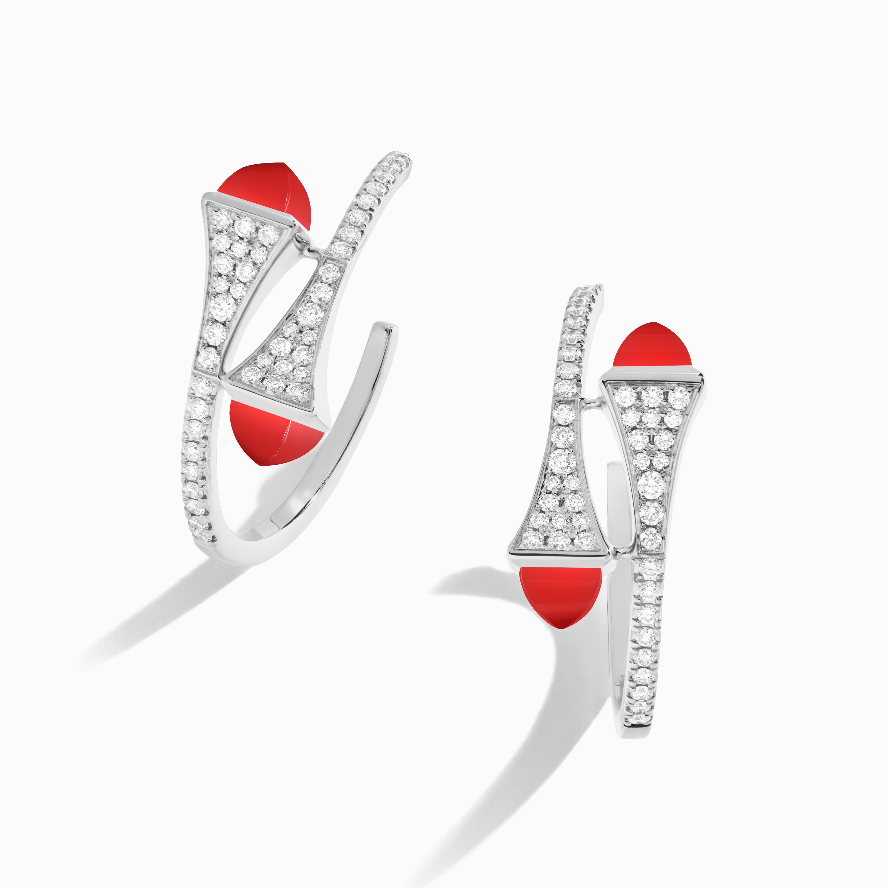 Cleo Diamond Small Hoop Earrings — фото 46