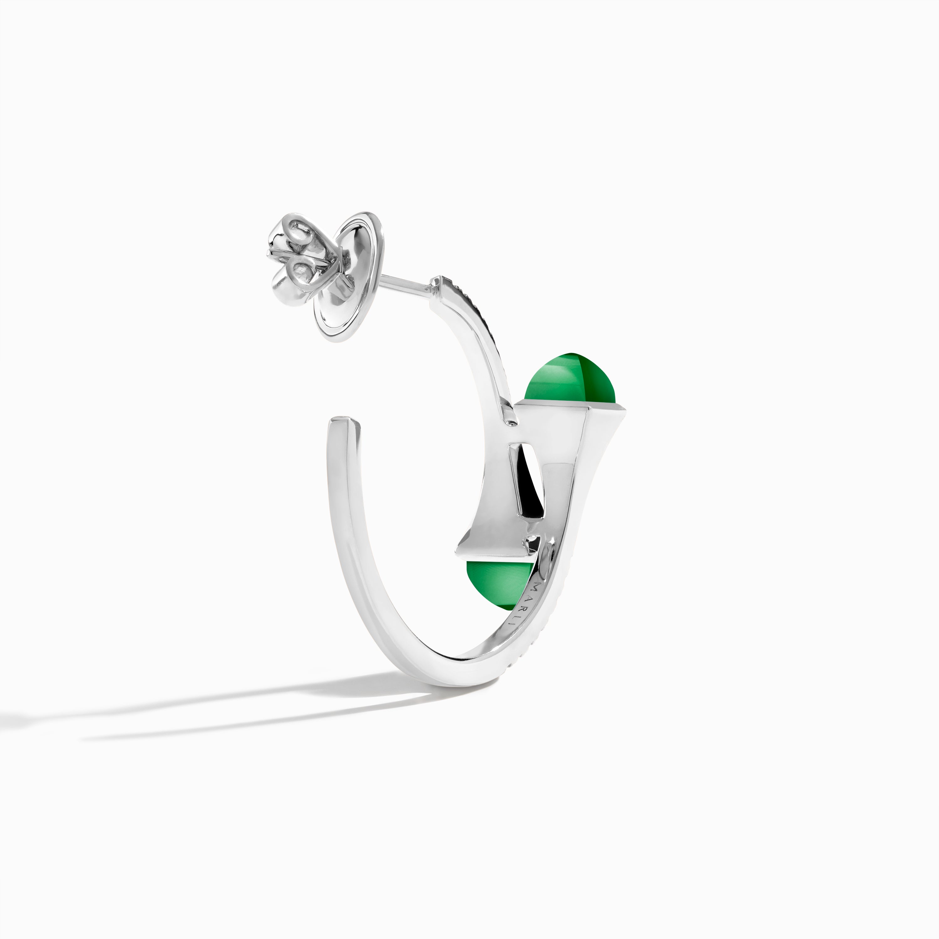 Cleo Diamond Small Hoop Earrings — фото 54