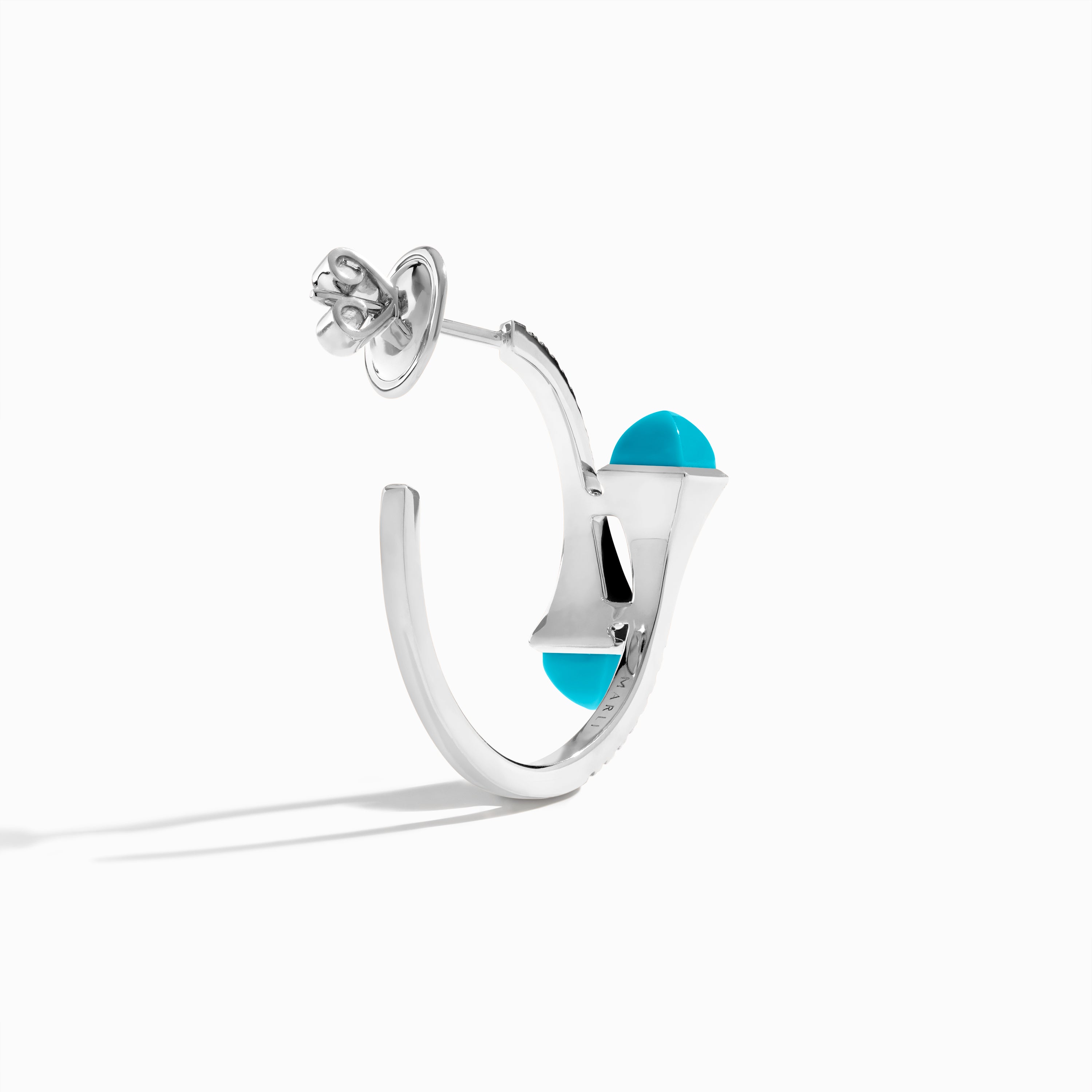 Cleo Diamond Small Hoop Earrings — фото 91