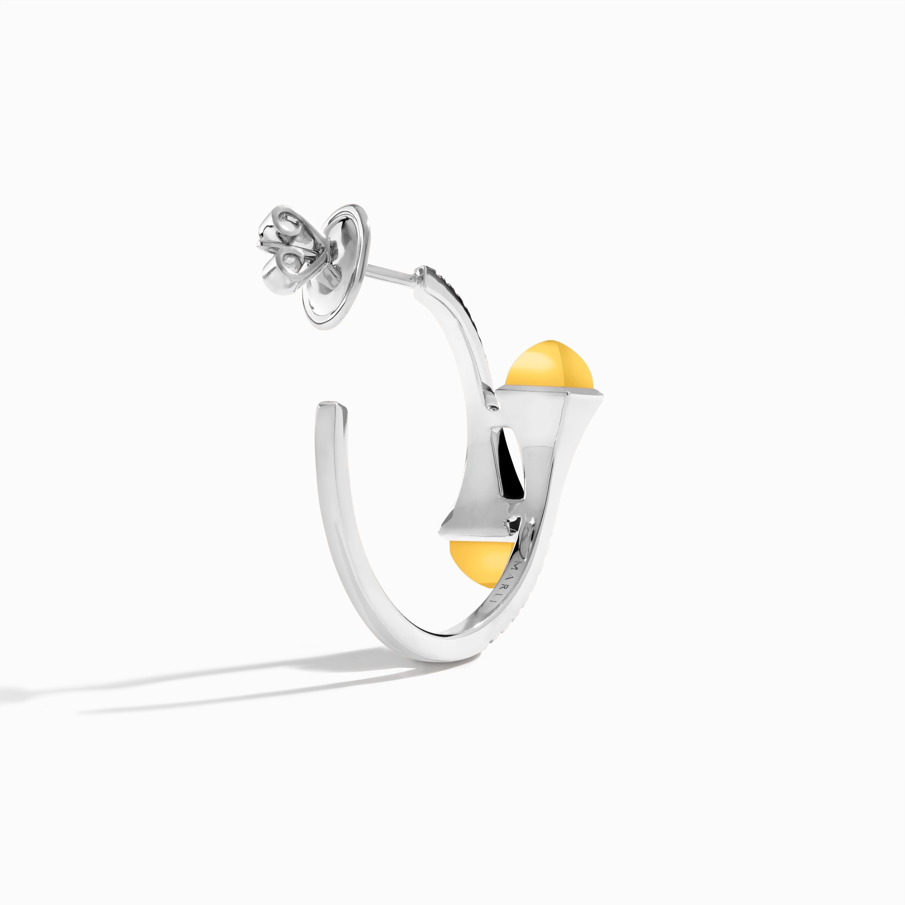 Cleo Diamond Small Hoop Earrings — фото 86