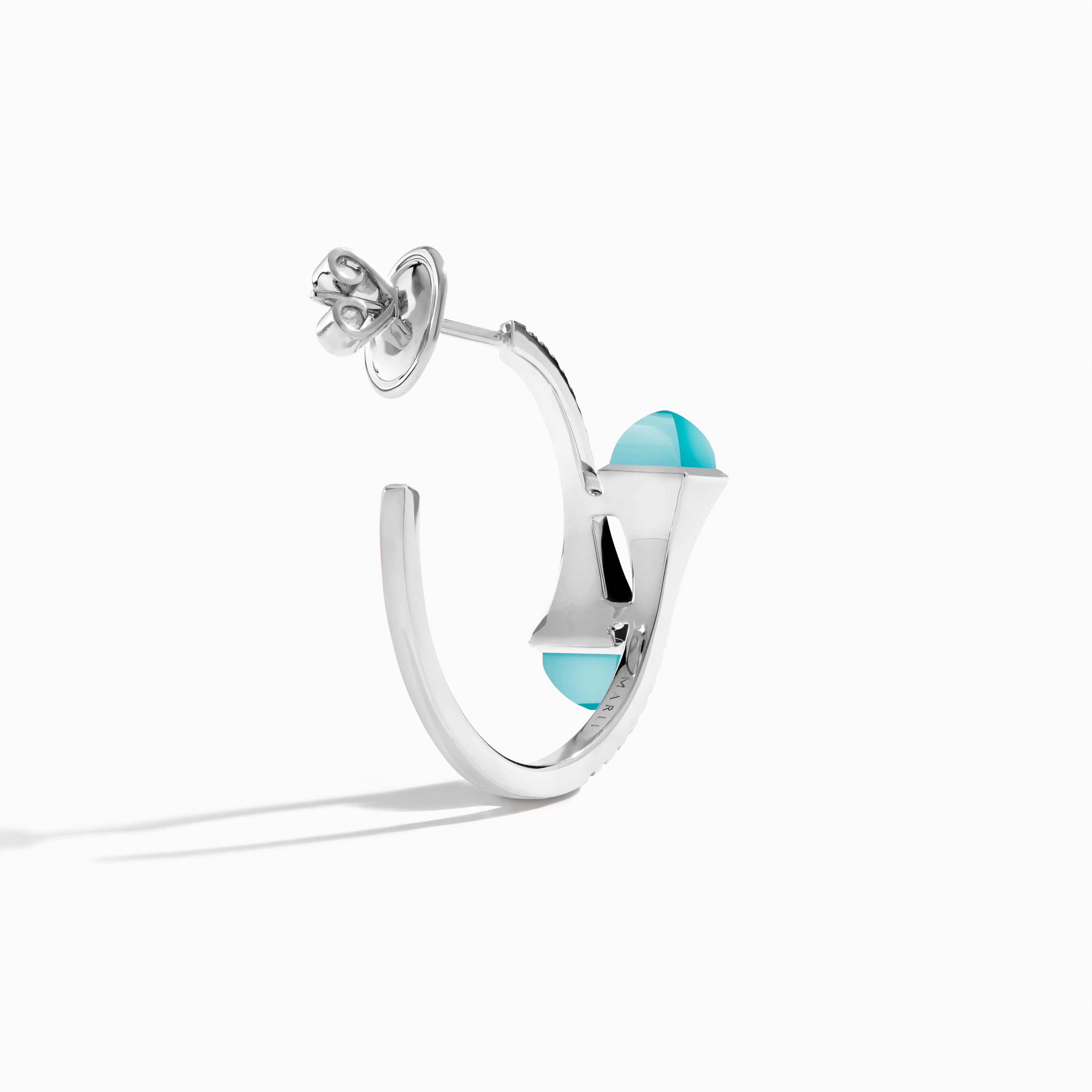Cleo Diamond Small Hoop Earrings — фото 40