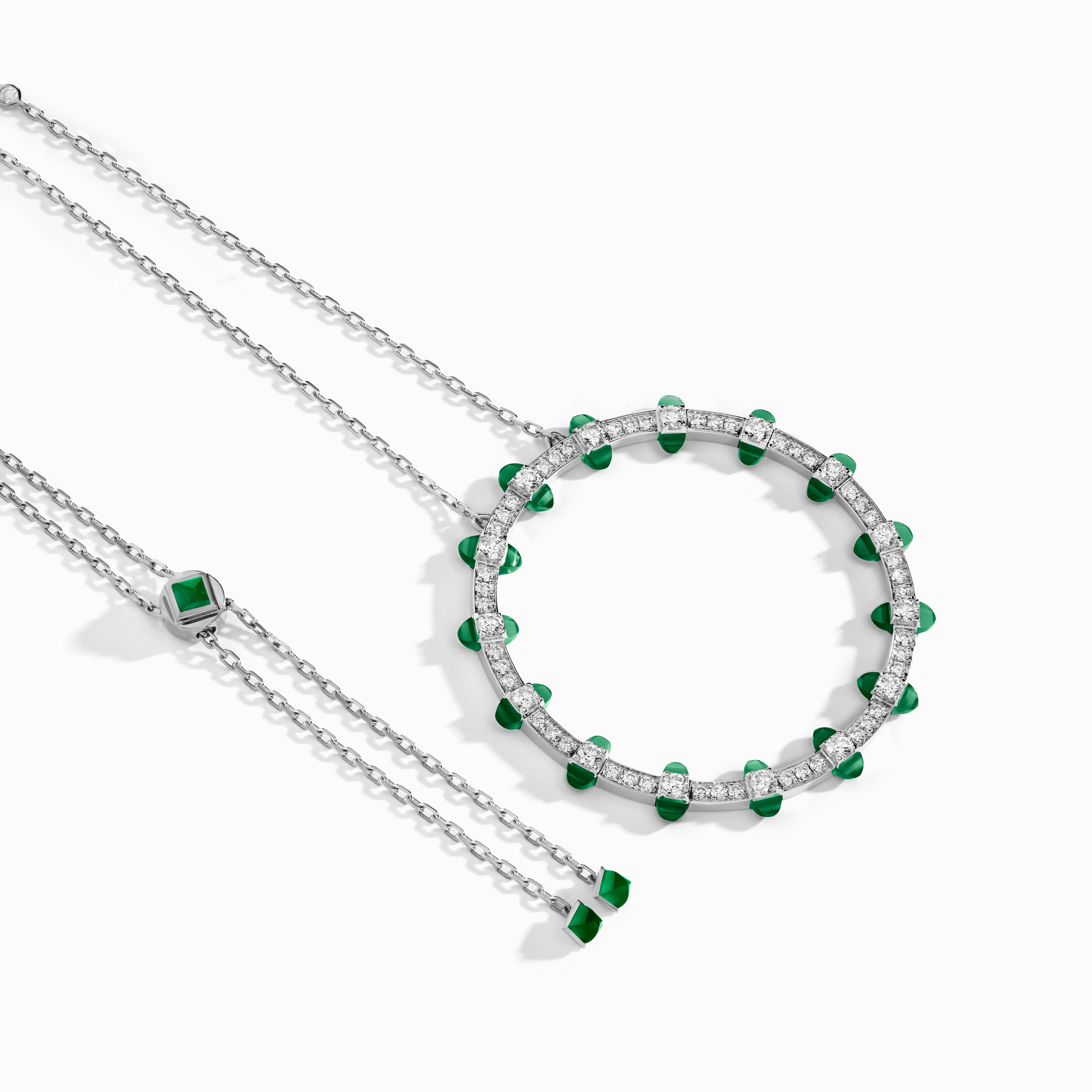 Tip-Top Diamond Halo Necklace — фото 2