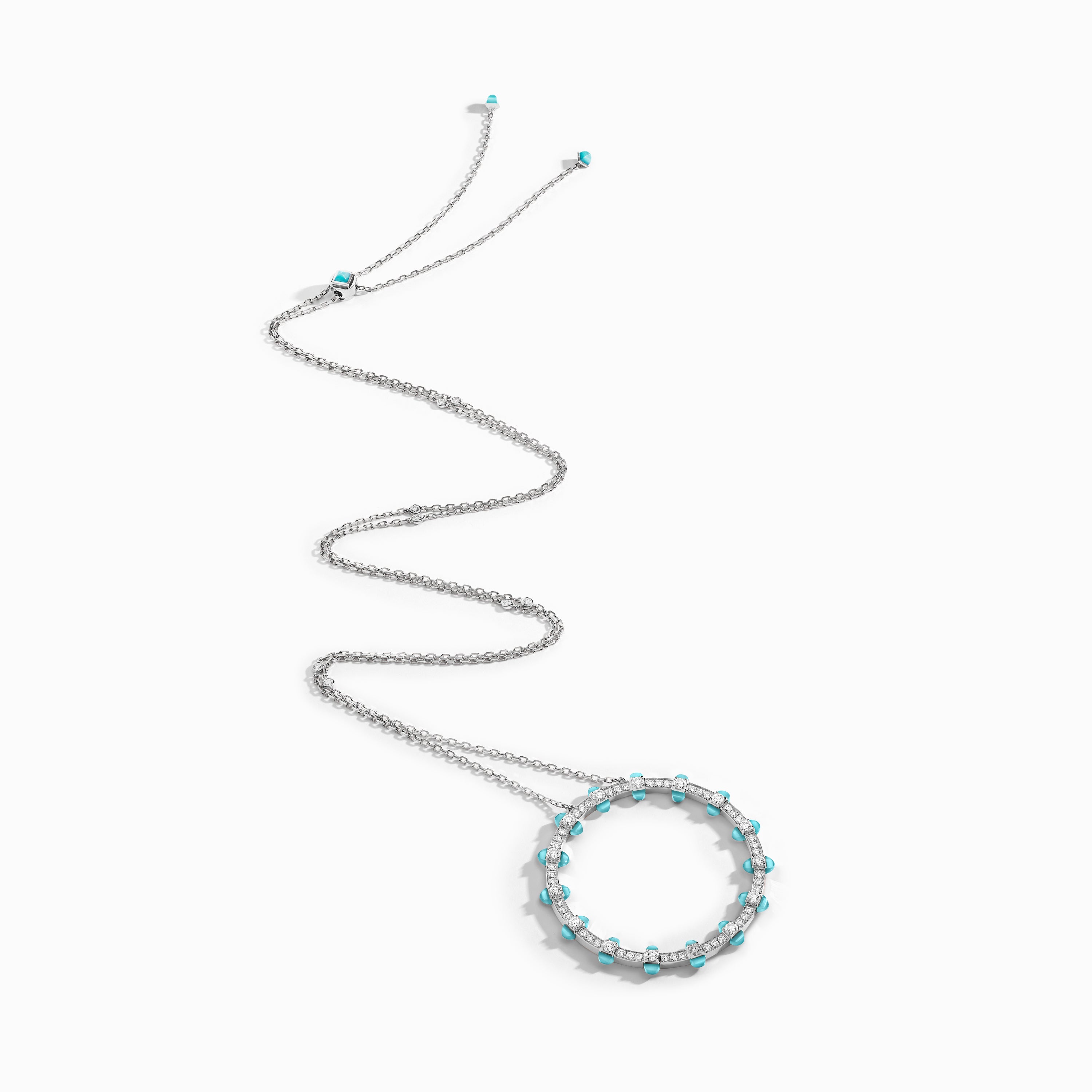 Tip-Top Diamond Halo Necklace — фото 3