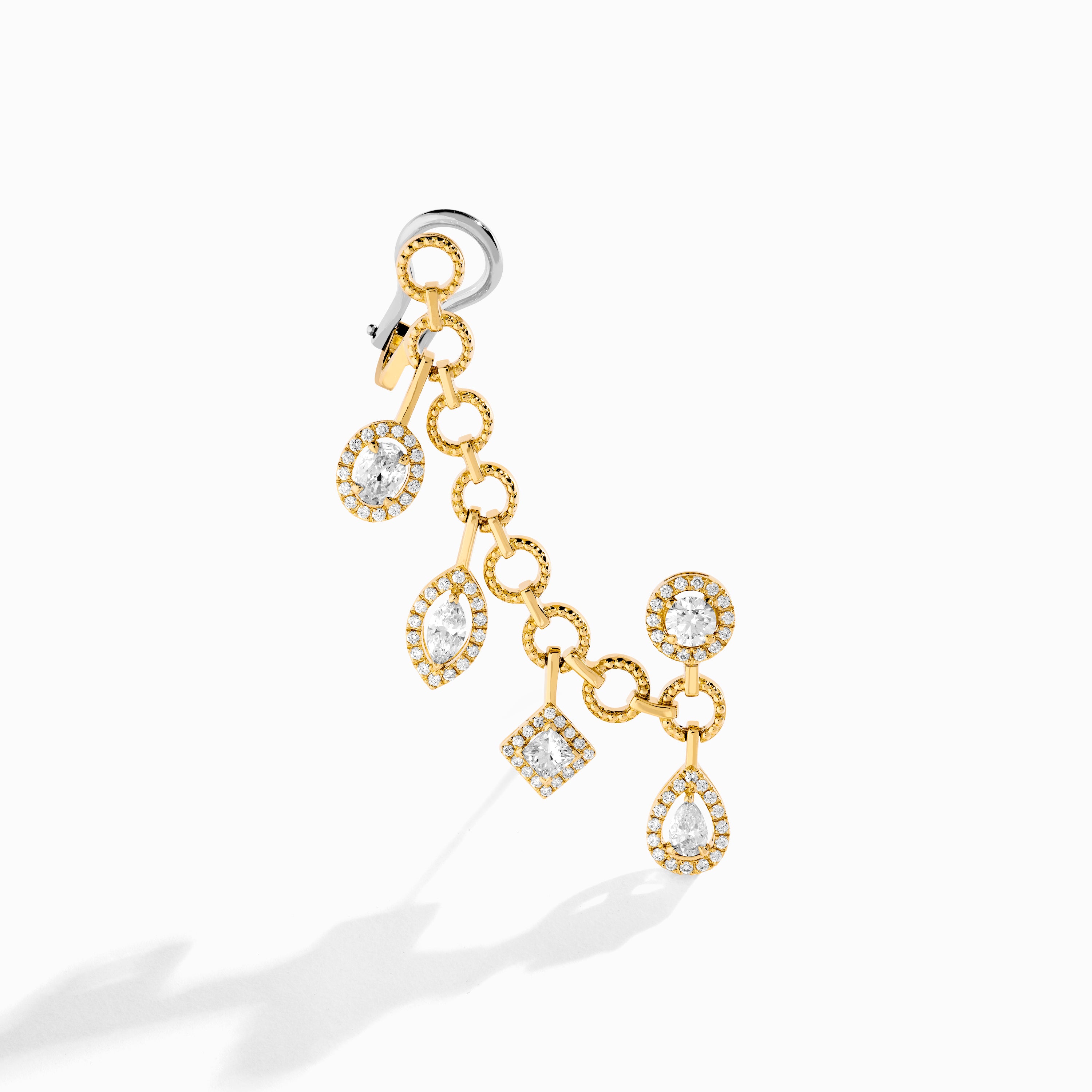 Rock Sway Cuff Earring (Single R)