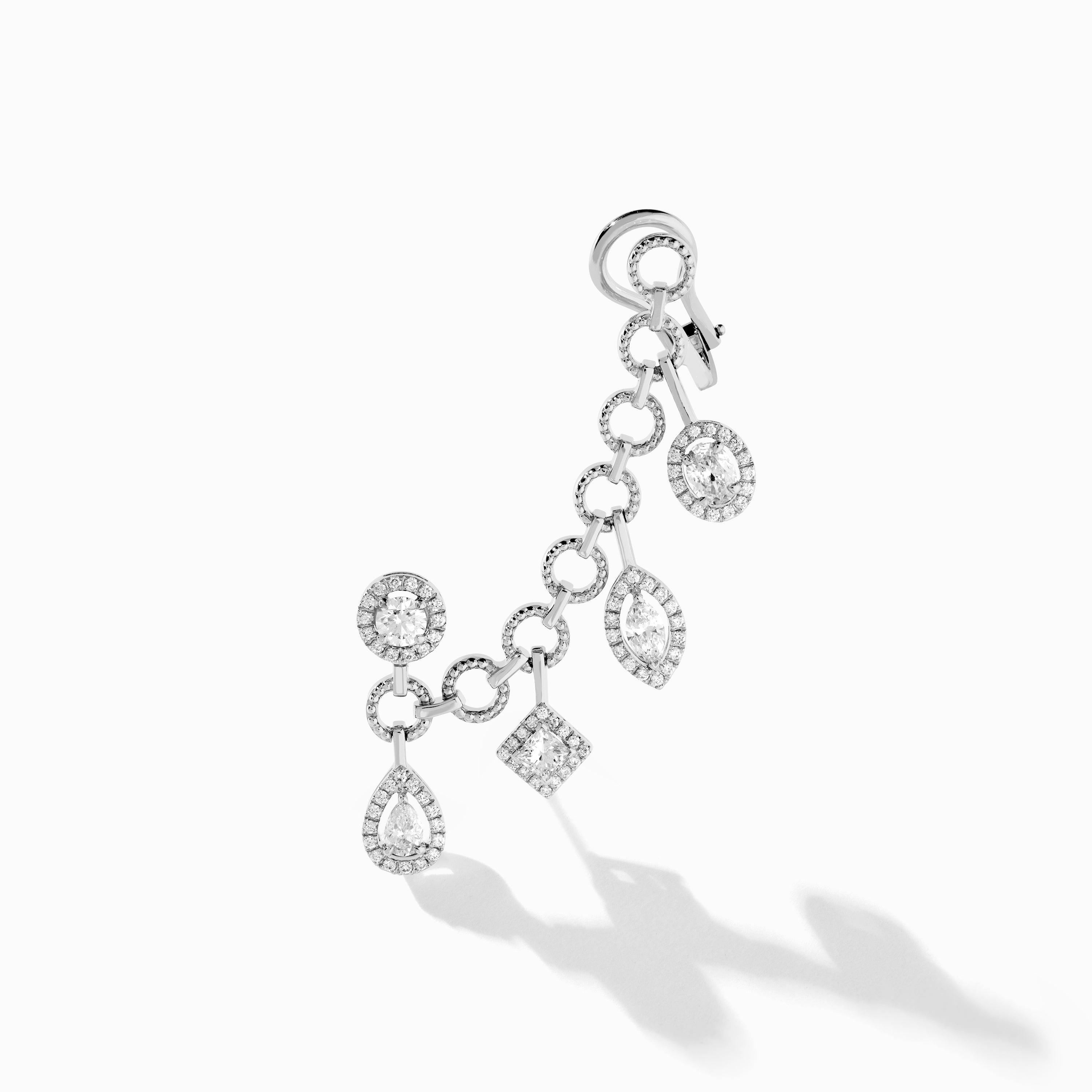 Rock Sway Cuff Earring (Single L)
