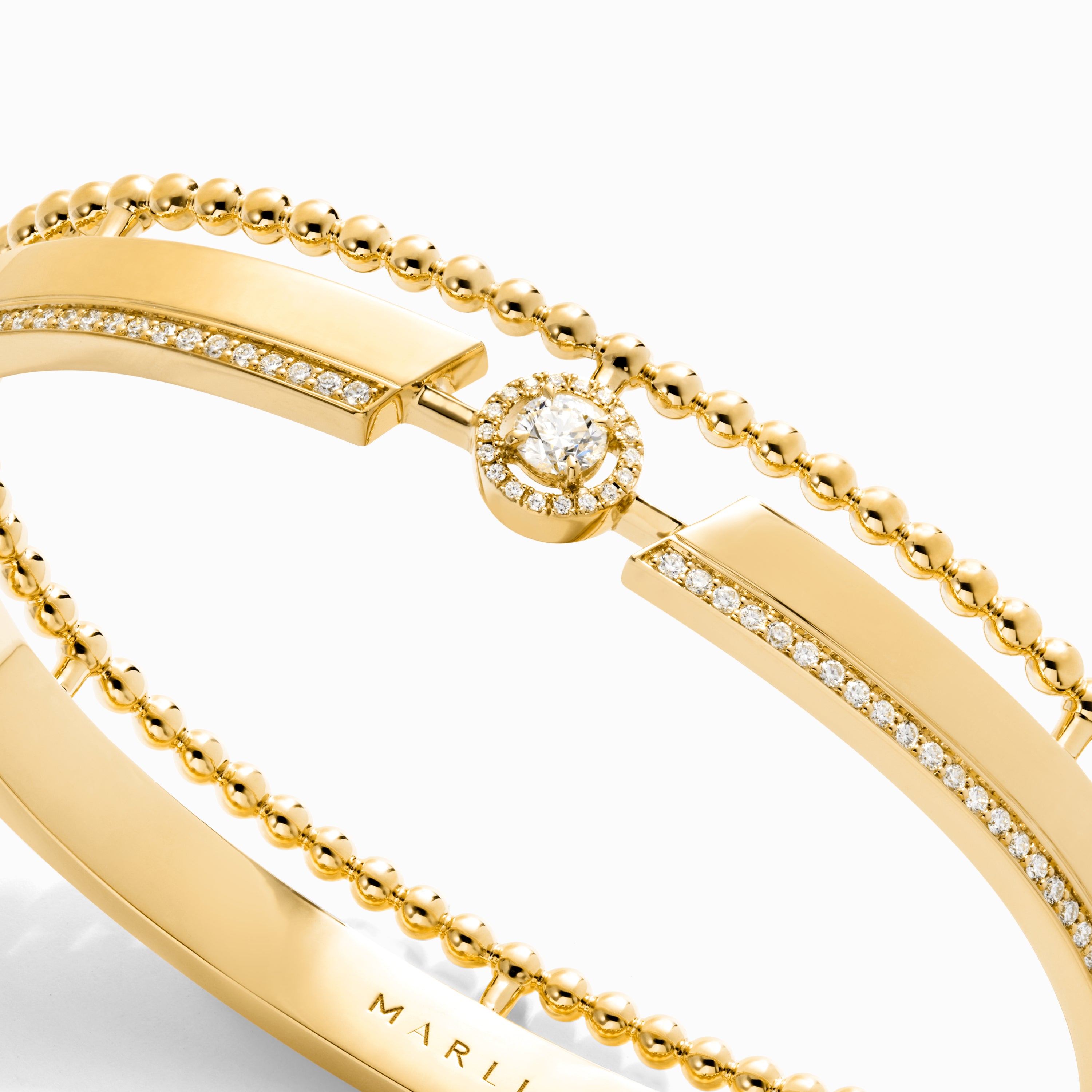 Rock Multi-Strand Hinged Bracelet — фото 3