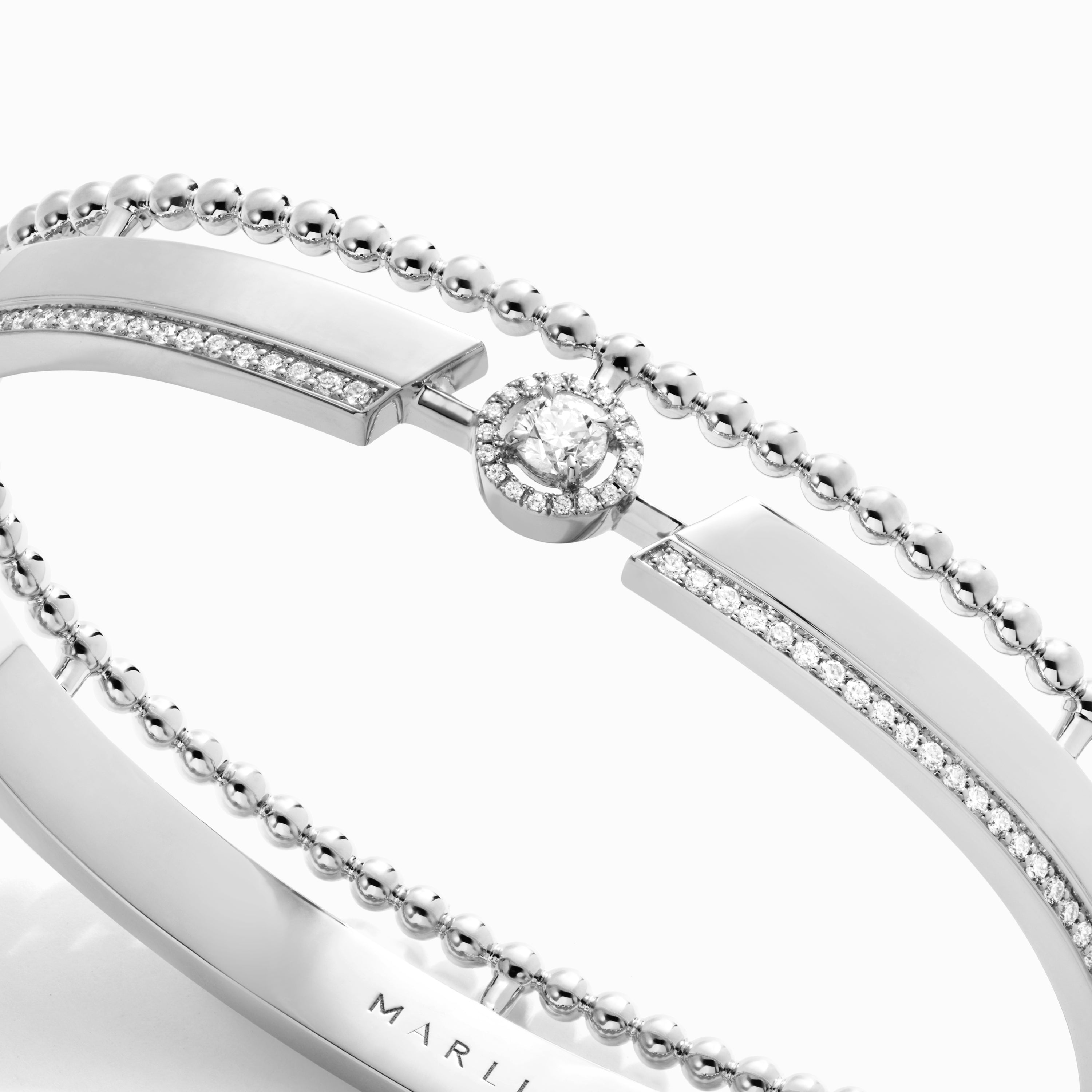 Rock Multi-Strand Hinged Bracelet — фото 12