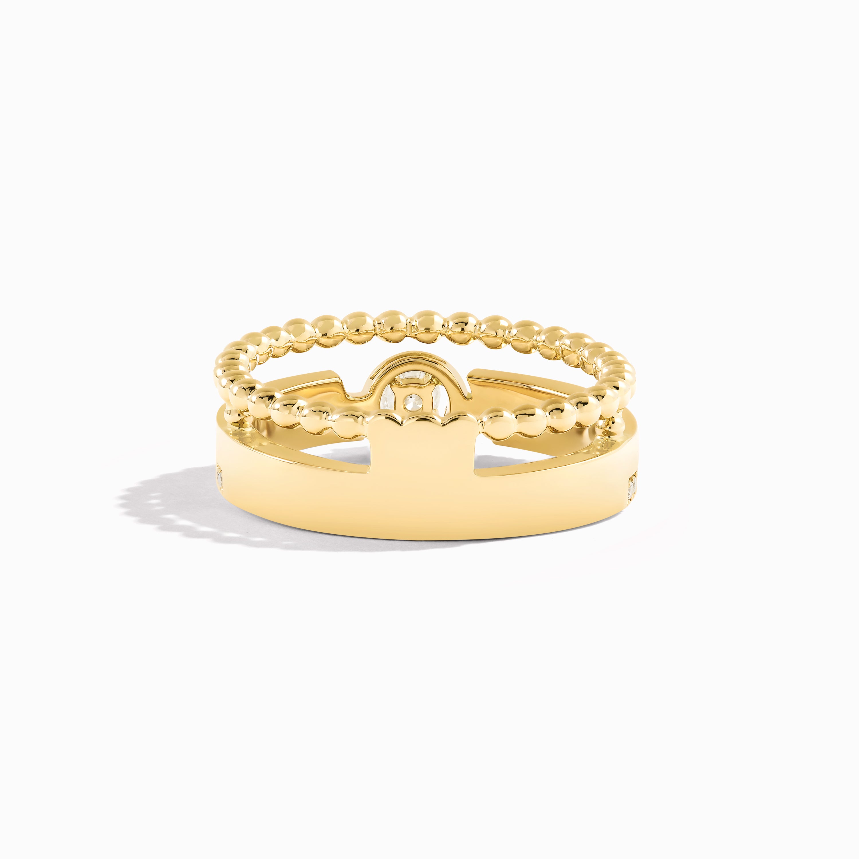 Rock Circle Double-Strand Ring — фото 10