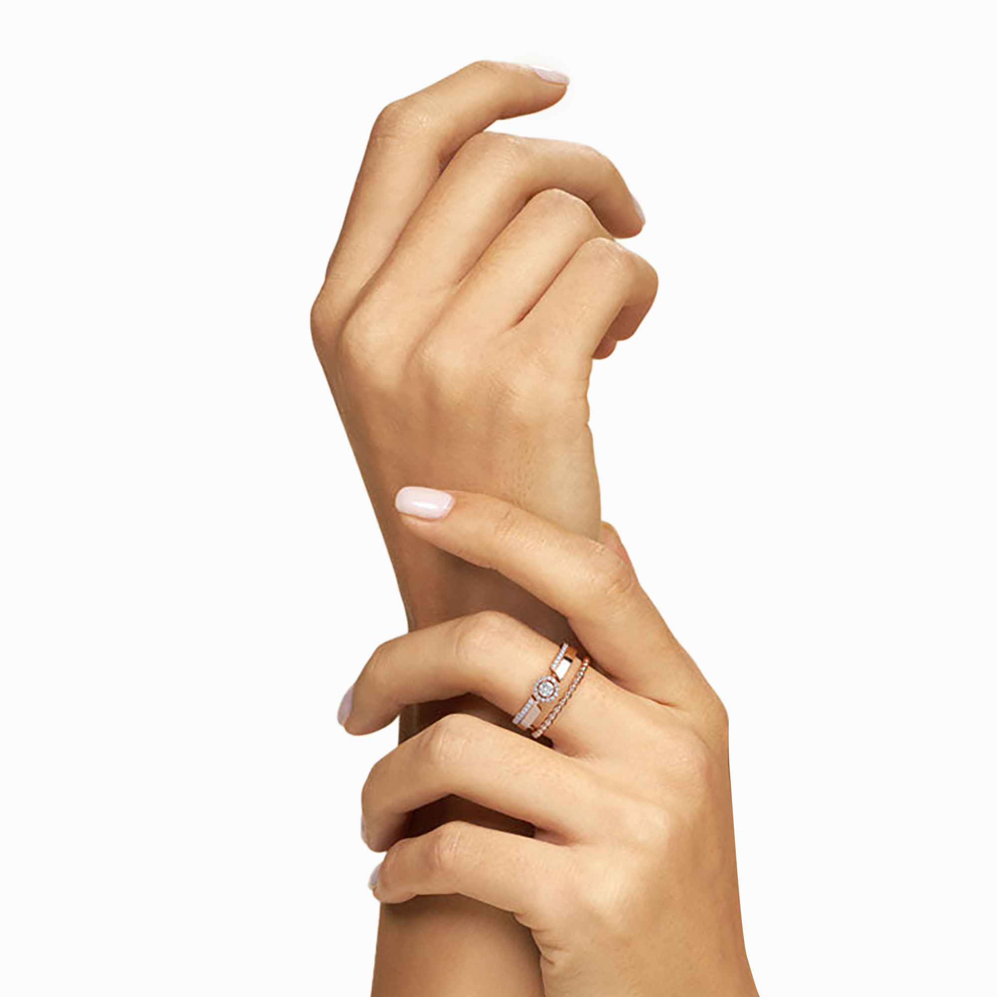 Rock Circle Double-Strand Ring — фото 9