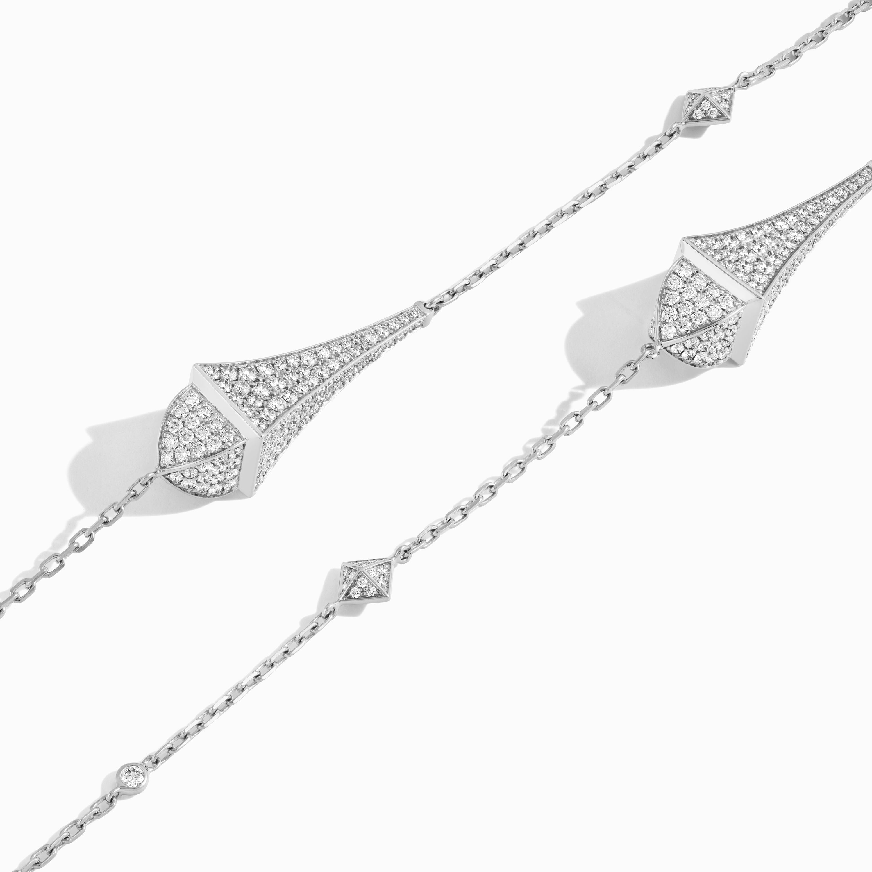 Cleo Long Chain Statement Necklace — фото 6