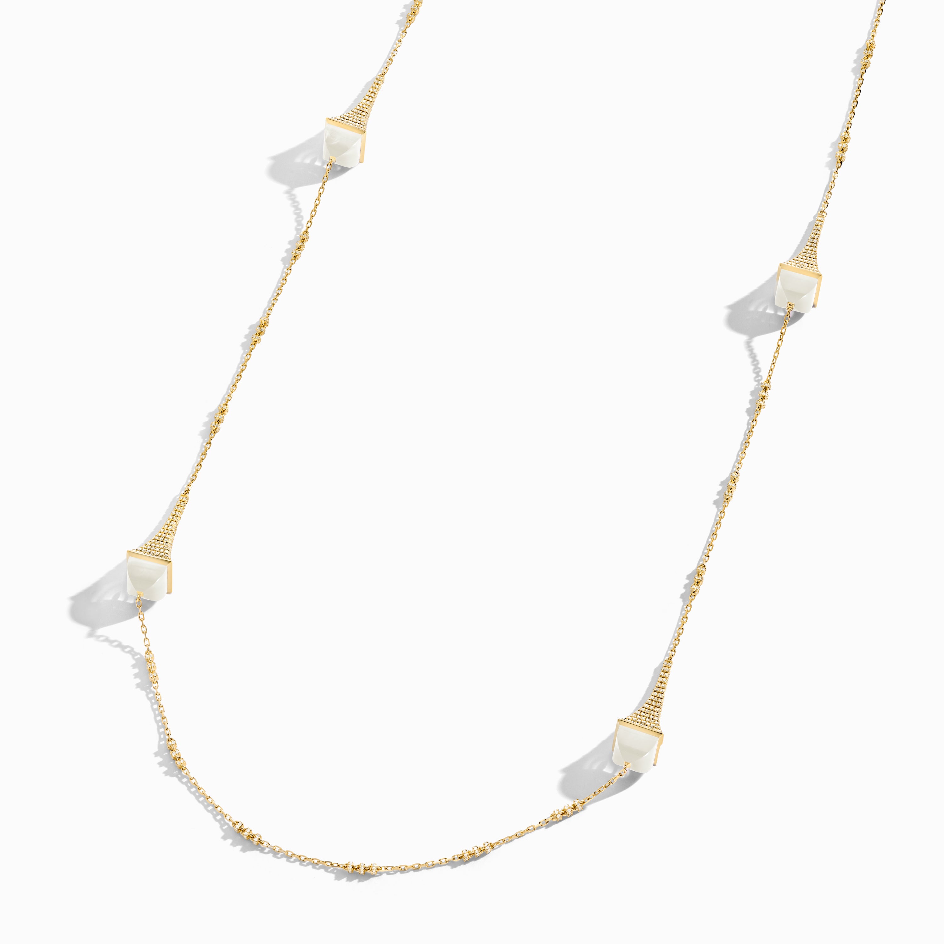 Cleo Rev Diamond Long Chain Necklace — фото 10