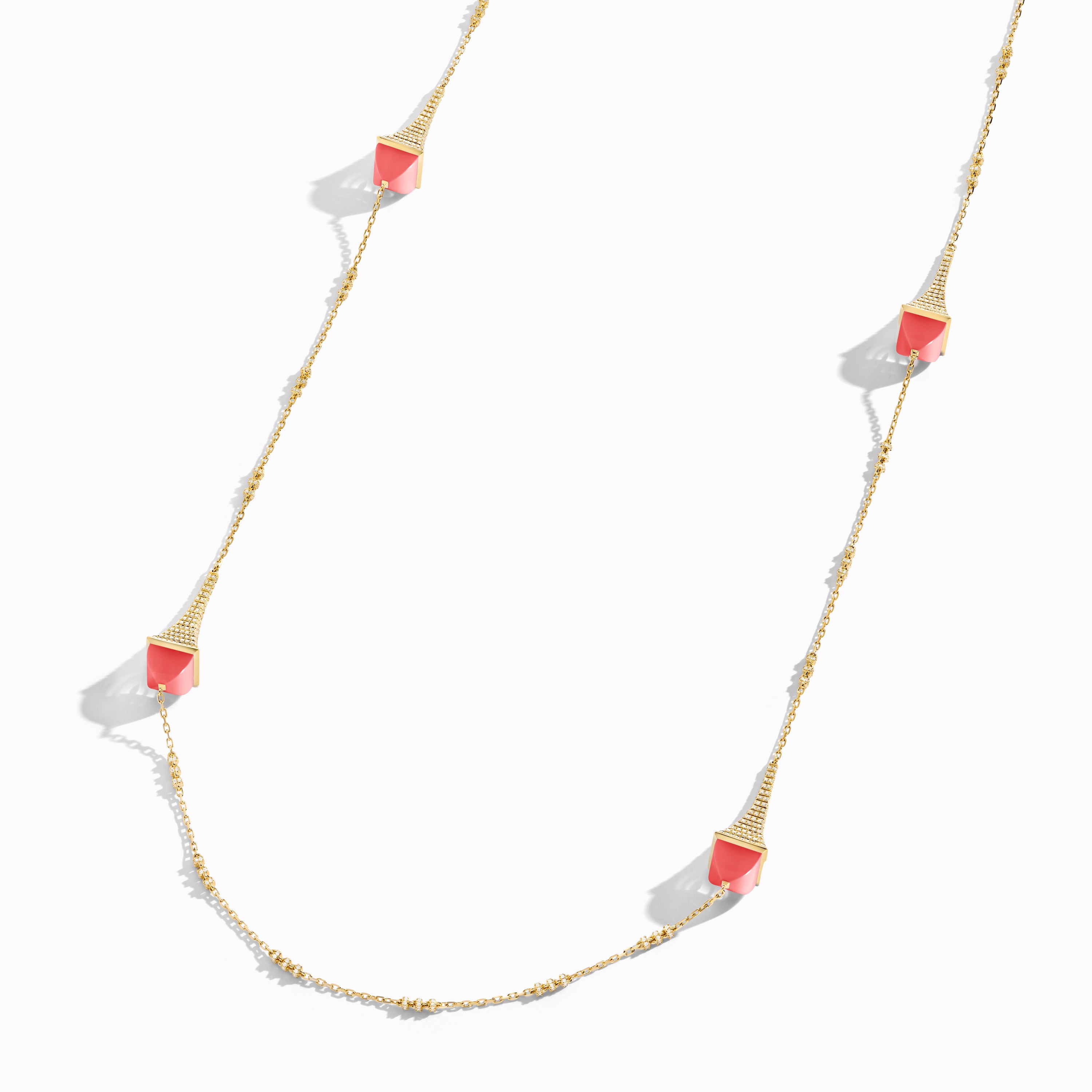 Cleo Rev Diamond Long Chain Necklace — фото 12